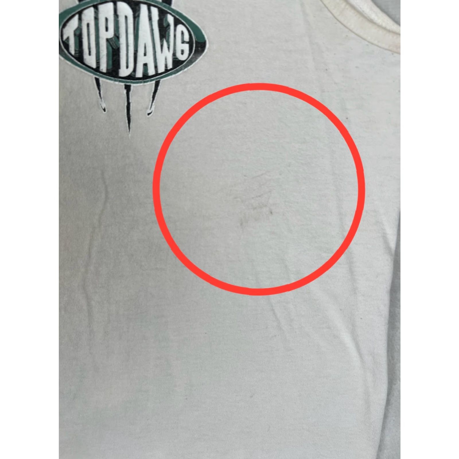 Vintage VINTAGE Top Dawg Tank Shirt Mens M White Basketball Graphic Print 90s Sleeveless Round Neck Cotton Size US M / EU 48-50 / 2 - 5 Thumbnail