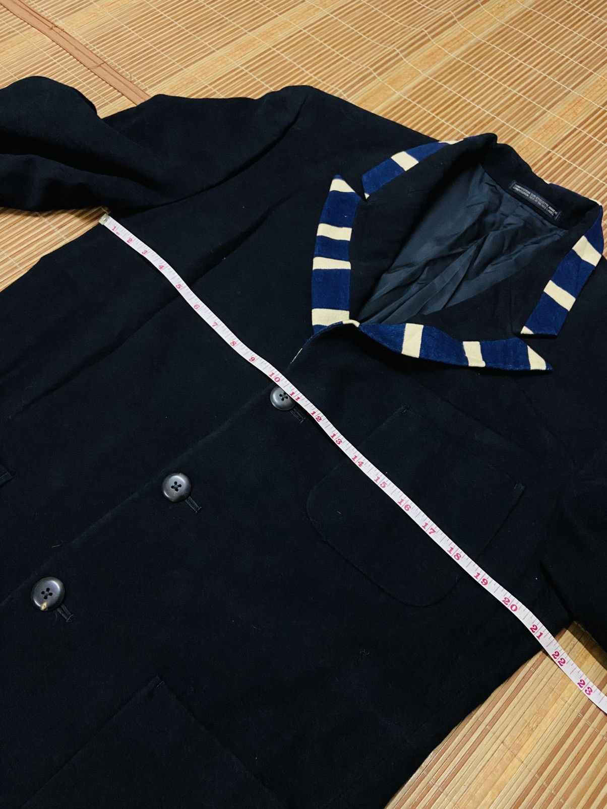 Japanese Brand × Yohji Yamamoto YOHJI YAMAMOTO POUR HOMME BLAZER Size 42S - 8 Thumbnail