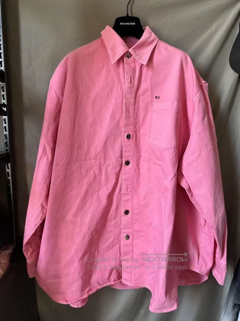 Raf Simons Raf Simons 21aw silhouette pink shirt Size US XS / EU 42 / 0 - 1 Thumbnail