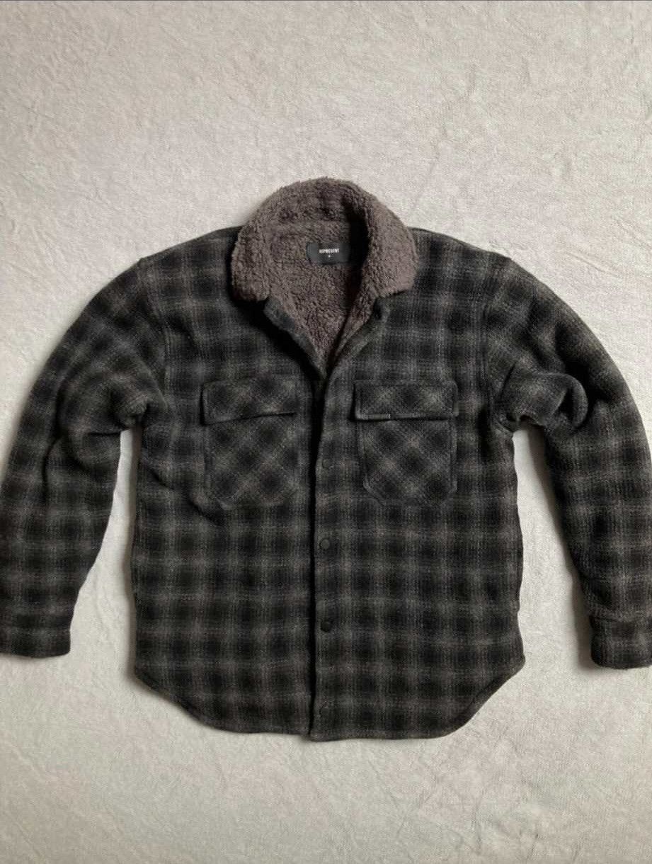 Represent Clo. Represent Sherpa Fleece Shirt Size US M / EU 48-50 / 2 - 2 Thumbnail