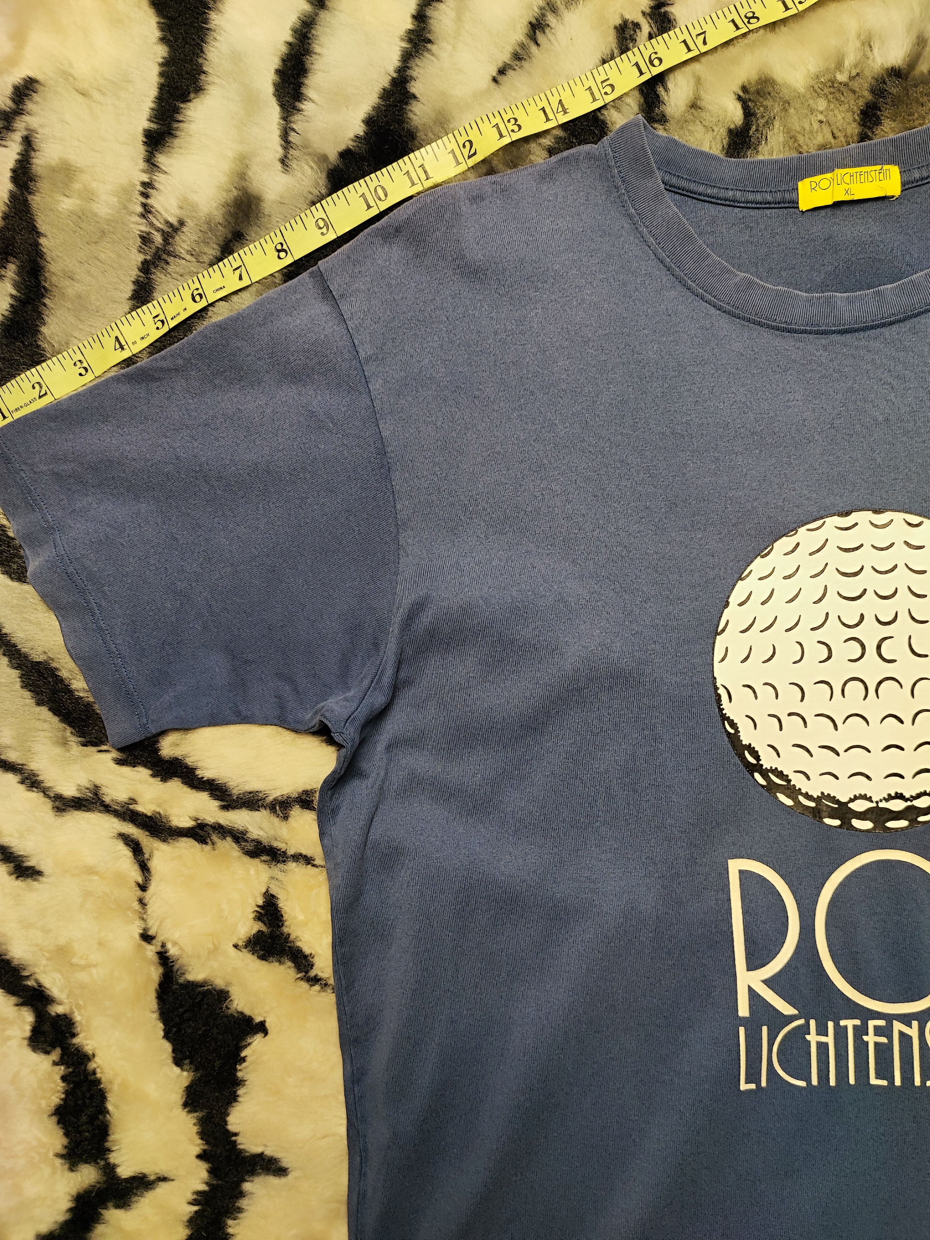 Vintage Vintage Roy Lichtenstein t shirt golf ball big logo Size US XL / EU 56 / 4 - 4 Thumbnail