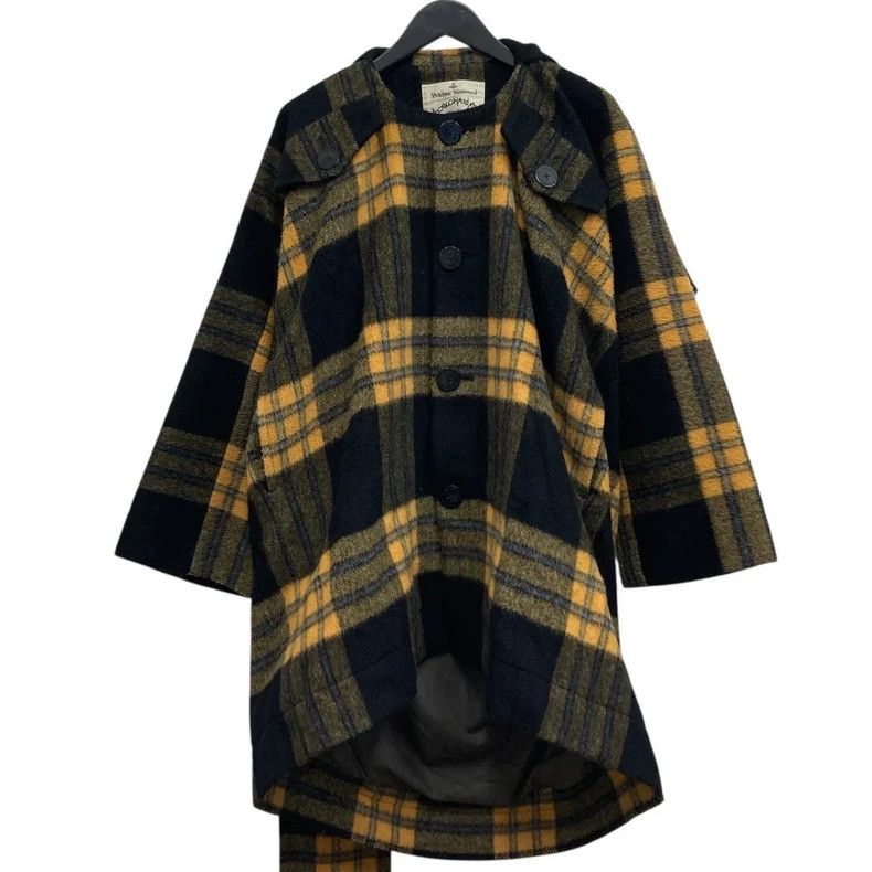 Vivienne Westwood Vivienne Westwood Check Scarf Coat Size US XS / EU 42 / 0 - 1 Thumbnail