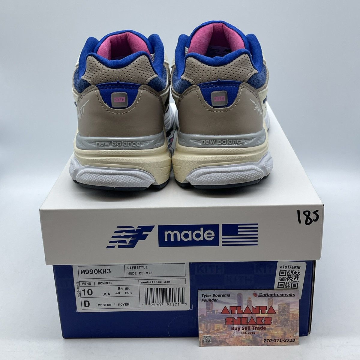 New Balance Kith x 990v3 Daytona Size US 10 / EU 43 - 3 Thumbnail