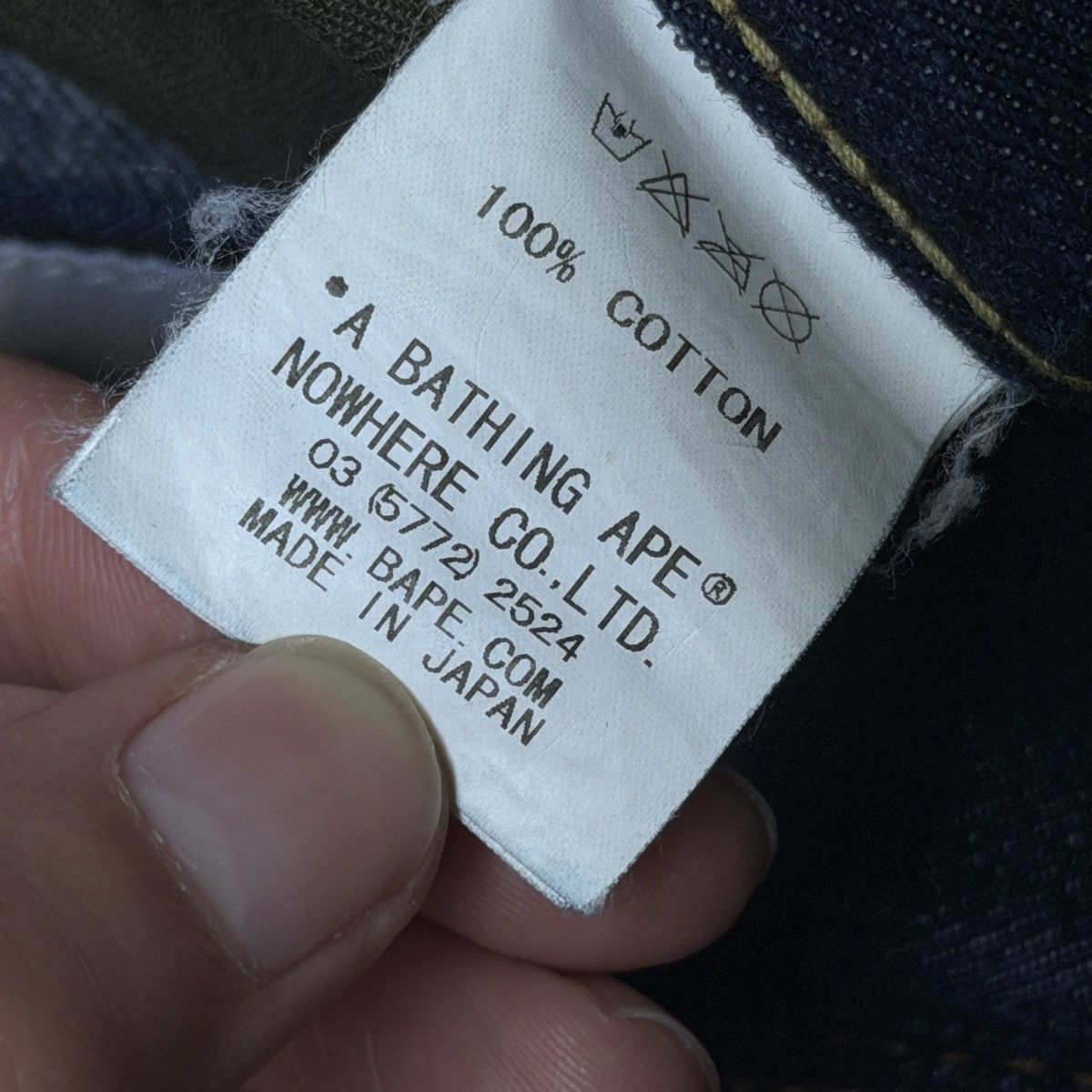 Bape 2000’s Star Bape Head Denim Size US 32 / EU 48 - 8 Thumbnail