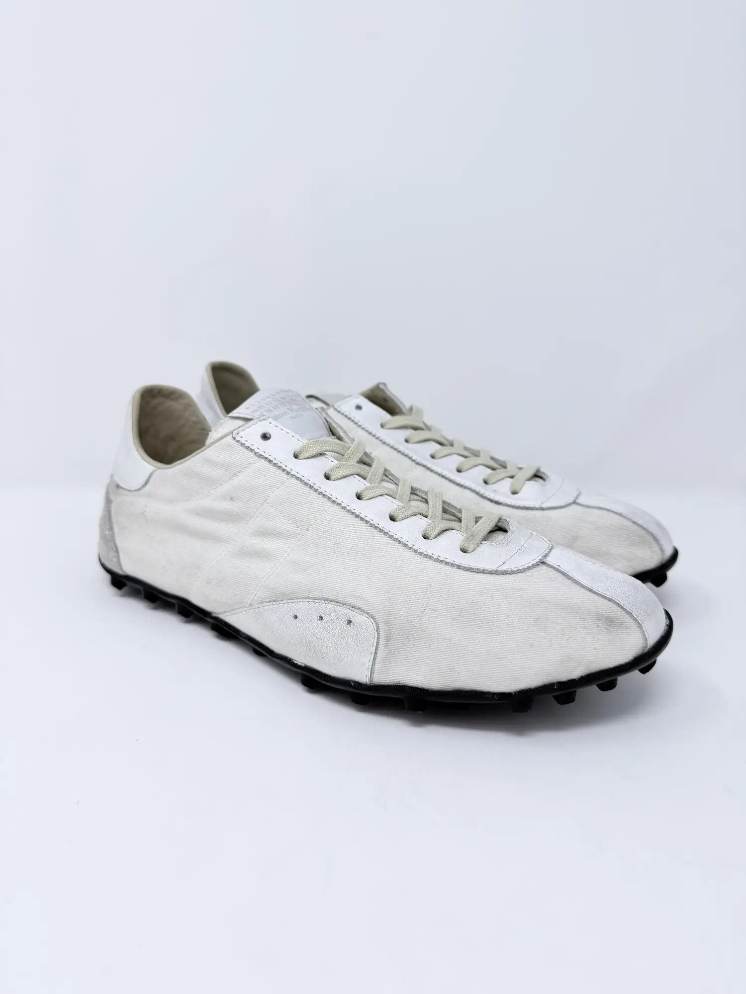 Maison Margiela Maison Margiela Sprinter Sneaker White Black Size US 8 / EU 41 - 1 Thumbnail
