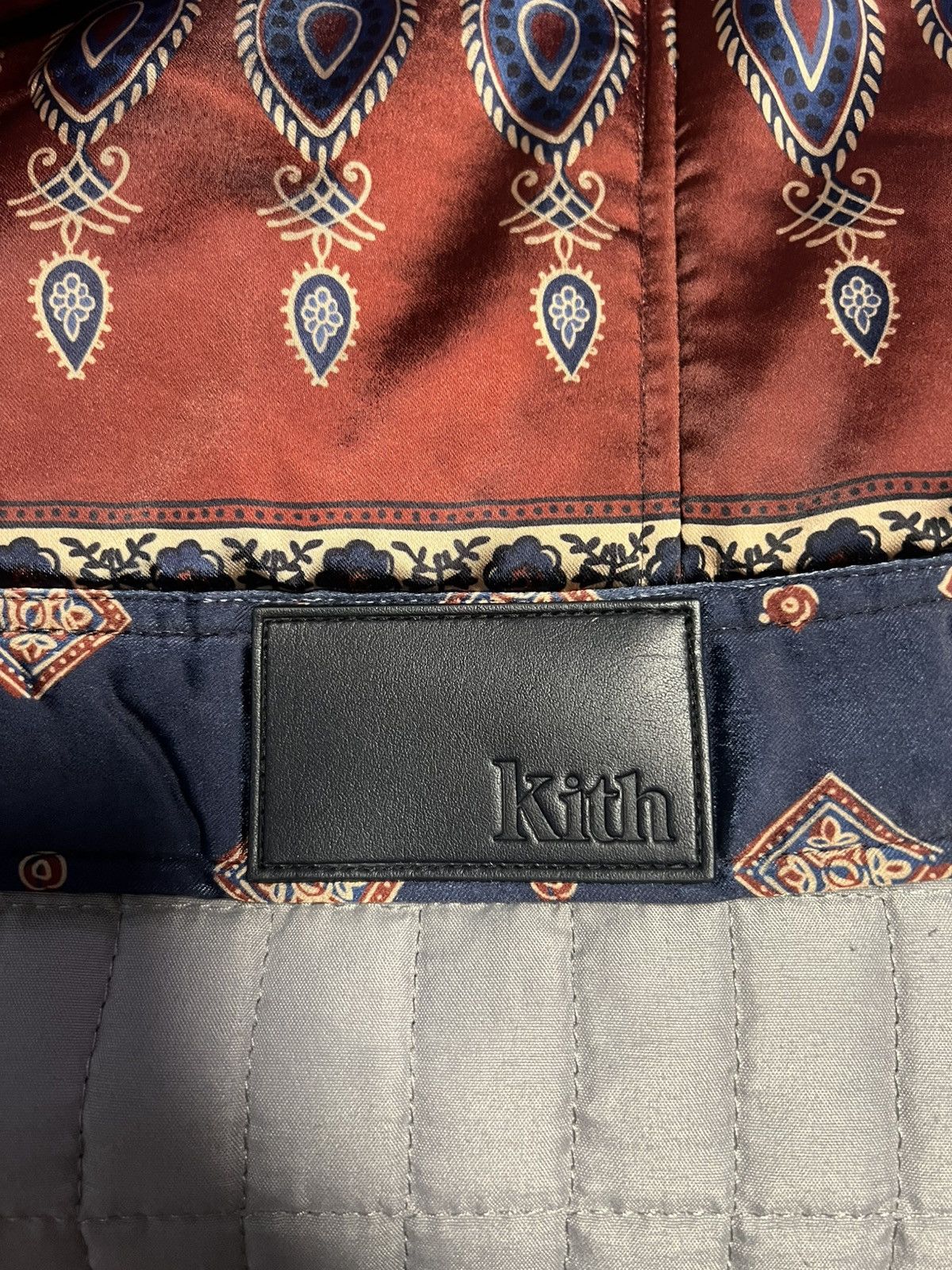 Kith Kith Puffed Jase Satin Trucker Jacket Size US XL / EU 56 / 4 - 5 Thumbnail