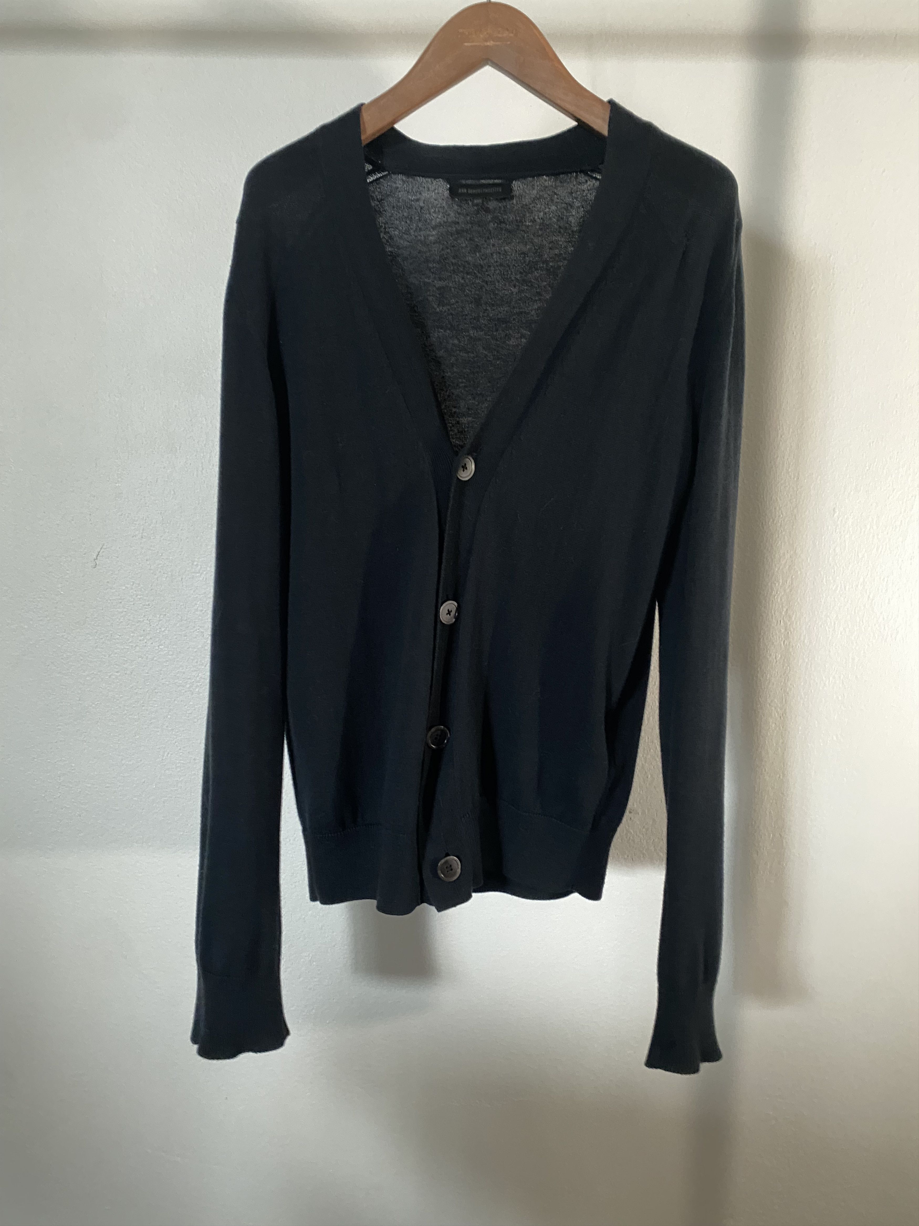 Ann Demeulemeester Ann Demeulemeester Black Cardigan Size US S / EU 44-46 / 1 - 2 Thumbnail
