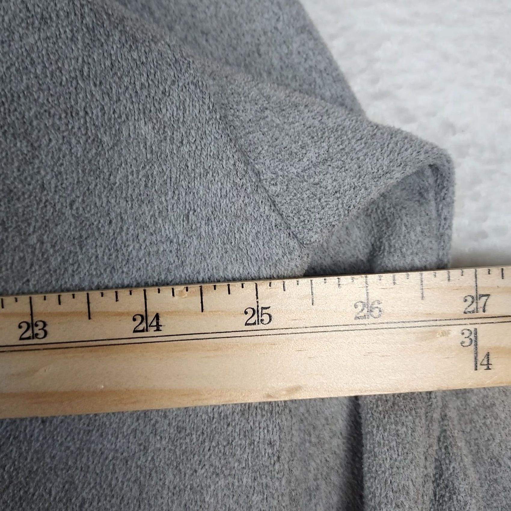 Vintage Time And Tru Womens XL Gray Cowl Neck Pullover Soft Knit Top Shirt Regular Size Weather-Ready Casual Mens? Size XL / US 12-14 / IT 48-50 - 7 Thumbnail
