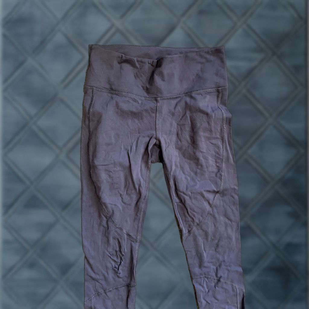 Champion Champion Women's Running Blue Leggings XS Pocket Zipper Style: Ankle, Skinny, Breathable, Reflective, Elastic Waist, Inseam 27 in, Activewear Size 26" / US 2 / IT 38 - 1 Thumbnail