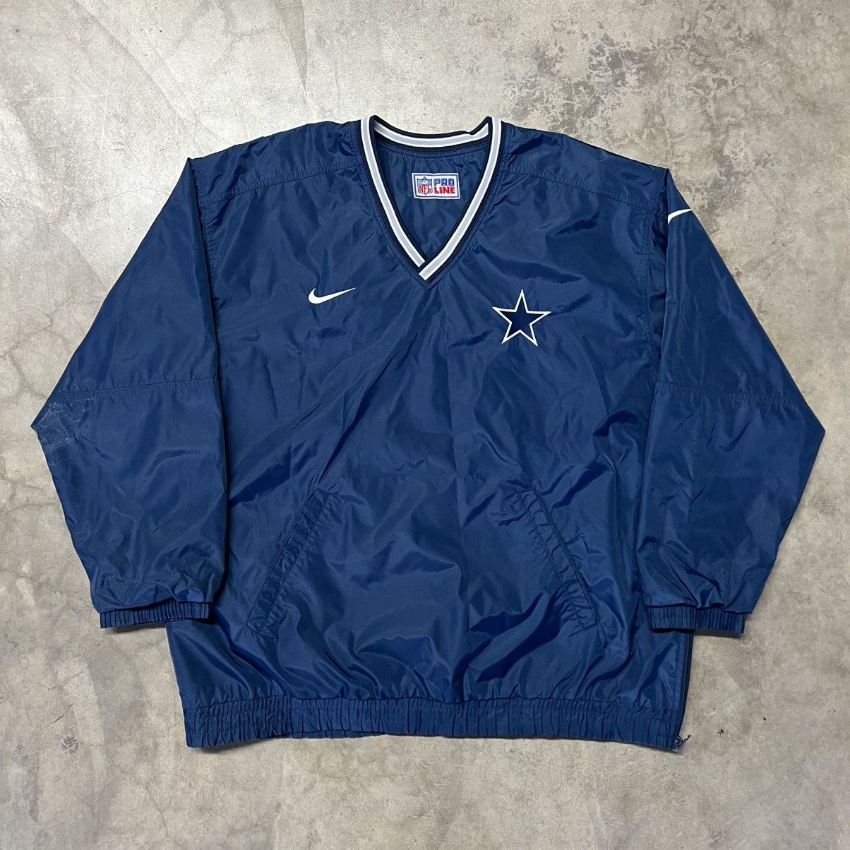 NFL × Nike × Vintage Vintage 90’s NFL Dallas Cowboys Nike Reversible Jacket Size US XL / EU 56 / 4 - 3 Thumbnail