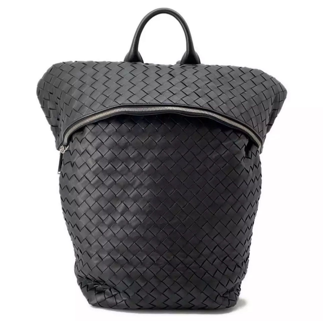 Bottega Veneta Bottega Veneta INTRECCIATO BACKPACK Leather Black Size ONE SIZE - 1 Thumbnail