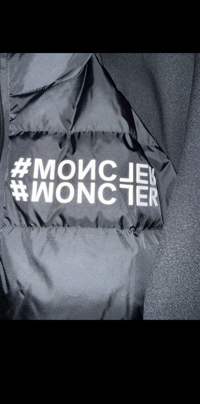 Moncler Grenoble Moncler Grenoble Black Hooded Hybrid Jacket Size 5 / XXL Size US XL / EU 56 / 4 - 5 Thumbnail