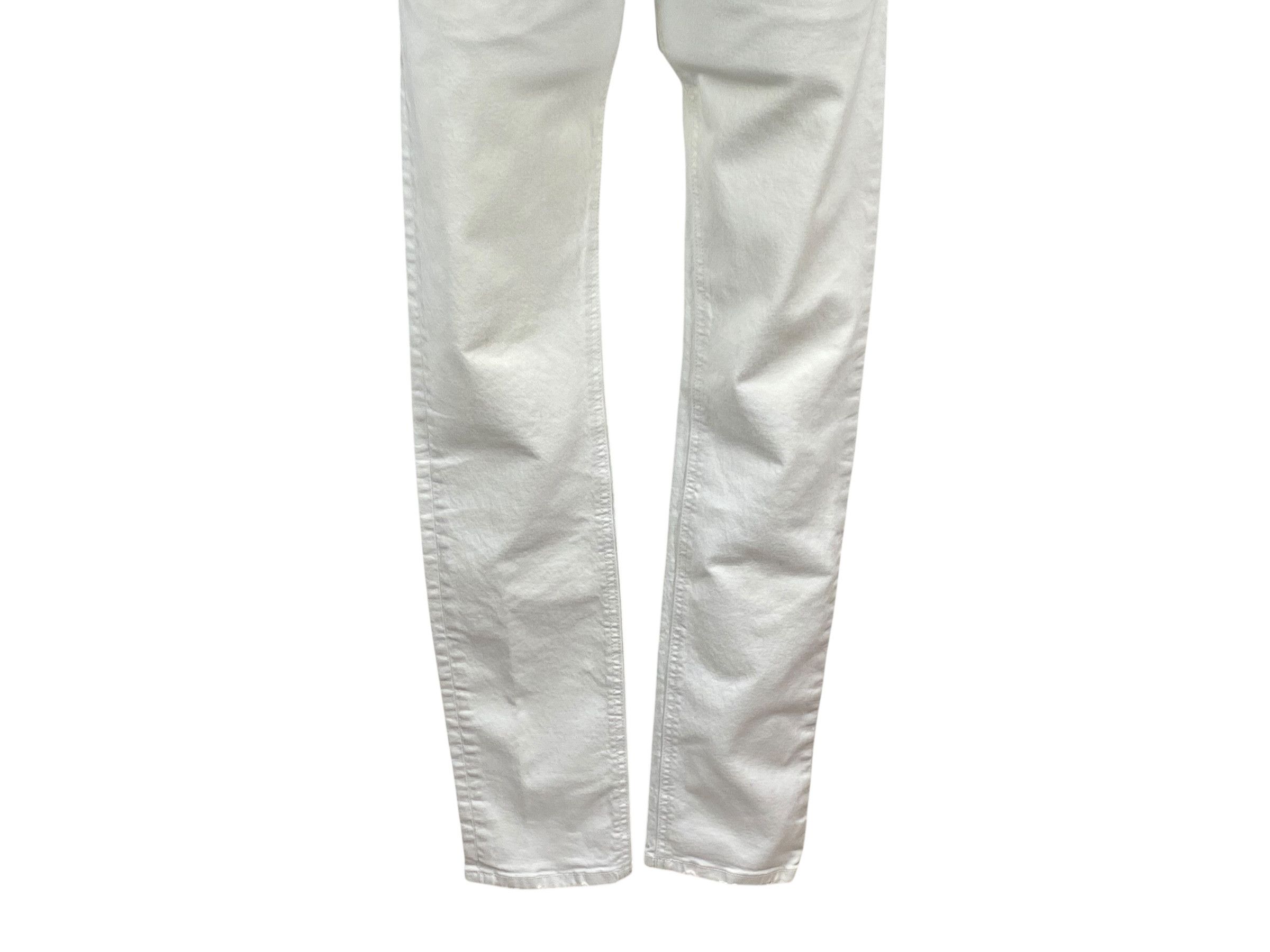 Diesel Diesel White Jeans Low Rise Skinny Jeans Size 26" / US 2 / IT 38 - 4 Thumbnail
