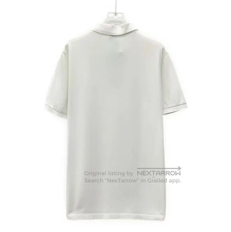 Burberry Burberry White Cotton Short Sleeve Polo. Size US XL / EU 56 / 4 - 2 Thumbnail