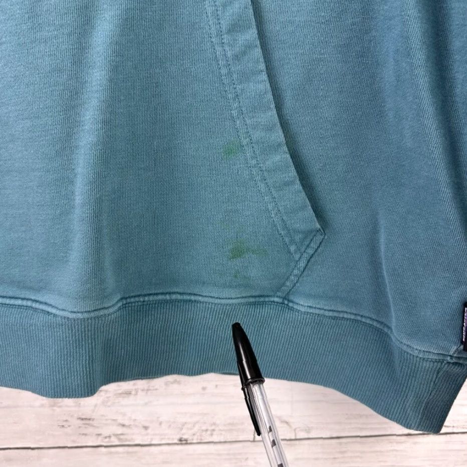 Patagonia Patagonia Men's Hoodie Teal blue/green Size XL Sweatshirt Hooded Logo Pockets Hooded Classic Outdoor Sports Pullover Size US XL / EU 56 / 4 - 4 Thumbnail