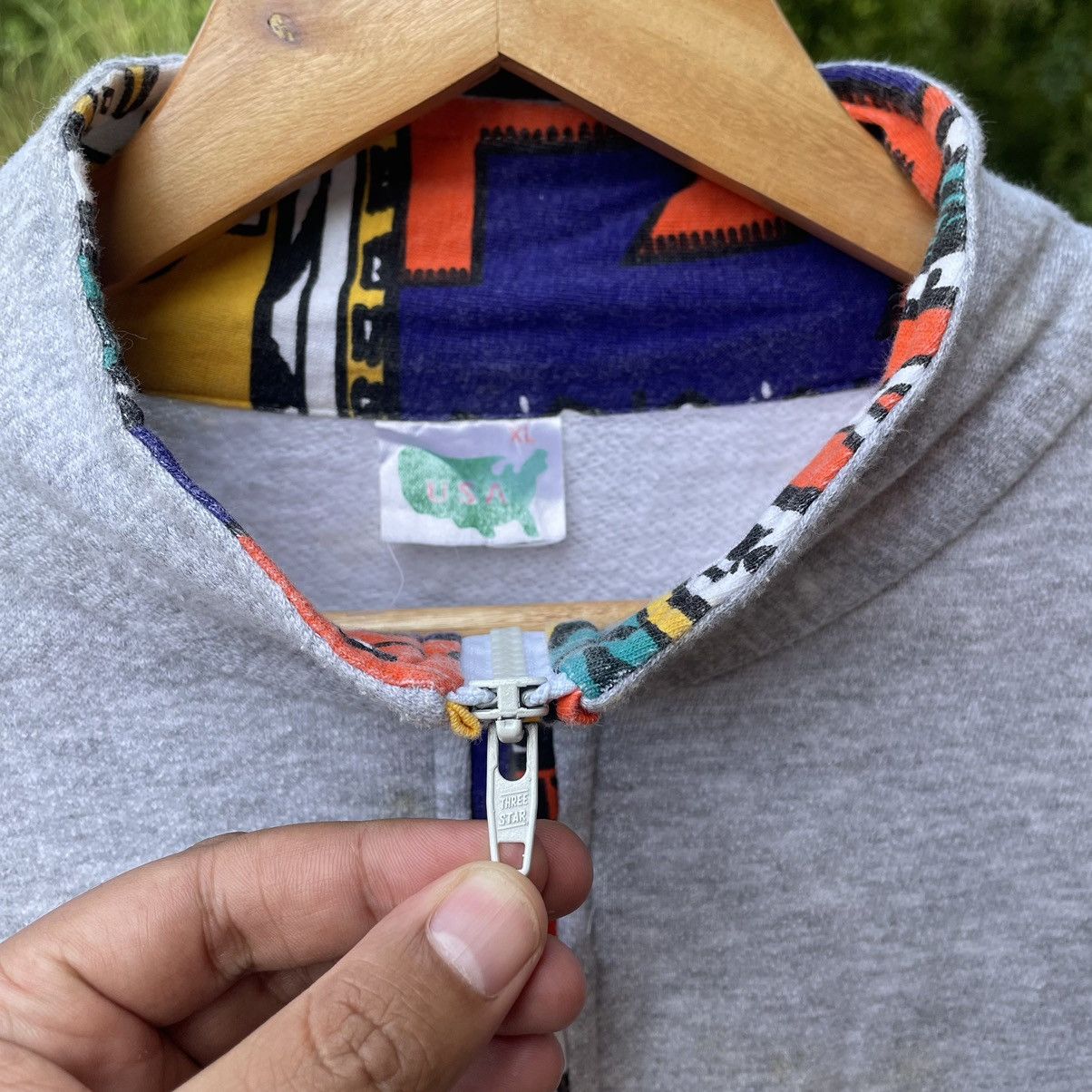 Vintage 🔥Vintage San Franciso Spellout Half Zipper Sweatshirts Size US XL / EU 56 / 4 - 11 Thumbnail
