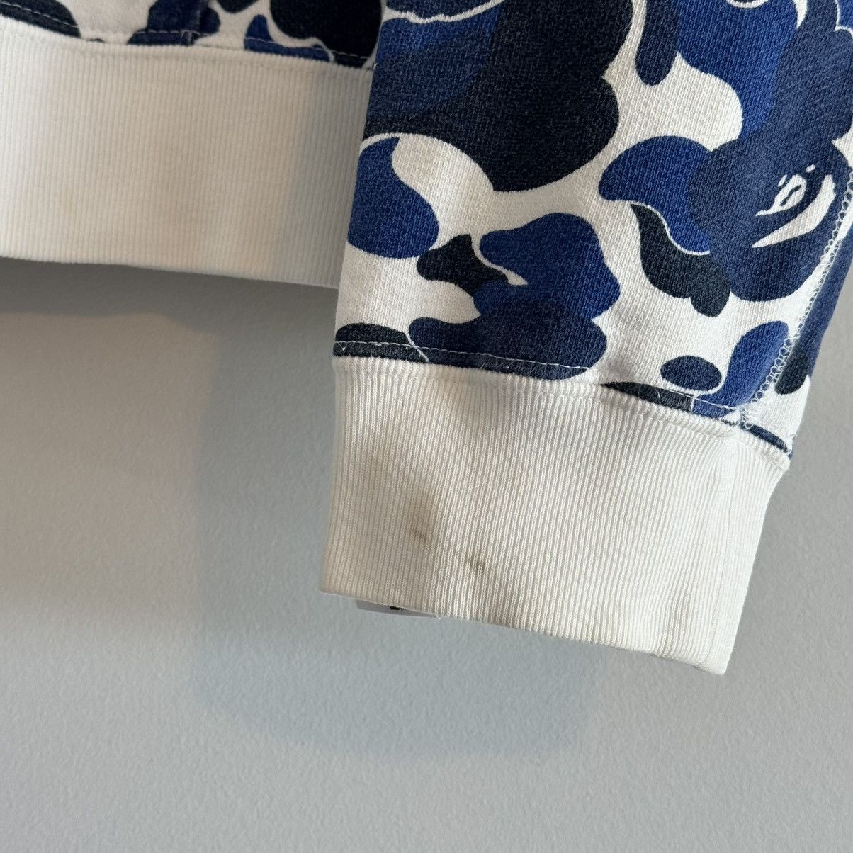Bape Vintage y2k NFS EXCLUSIVE Blue Camo Full Zip Up Hoodie Size S / US 4 / IT 40 - 13 Thumbnail