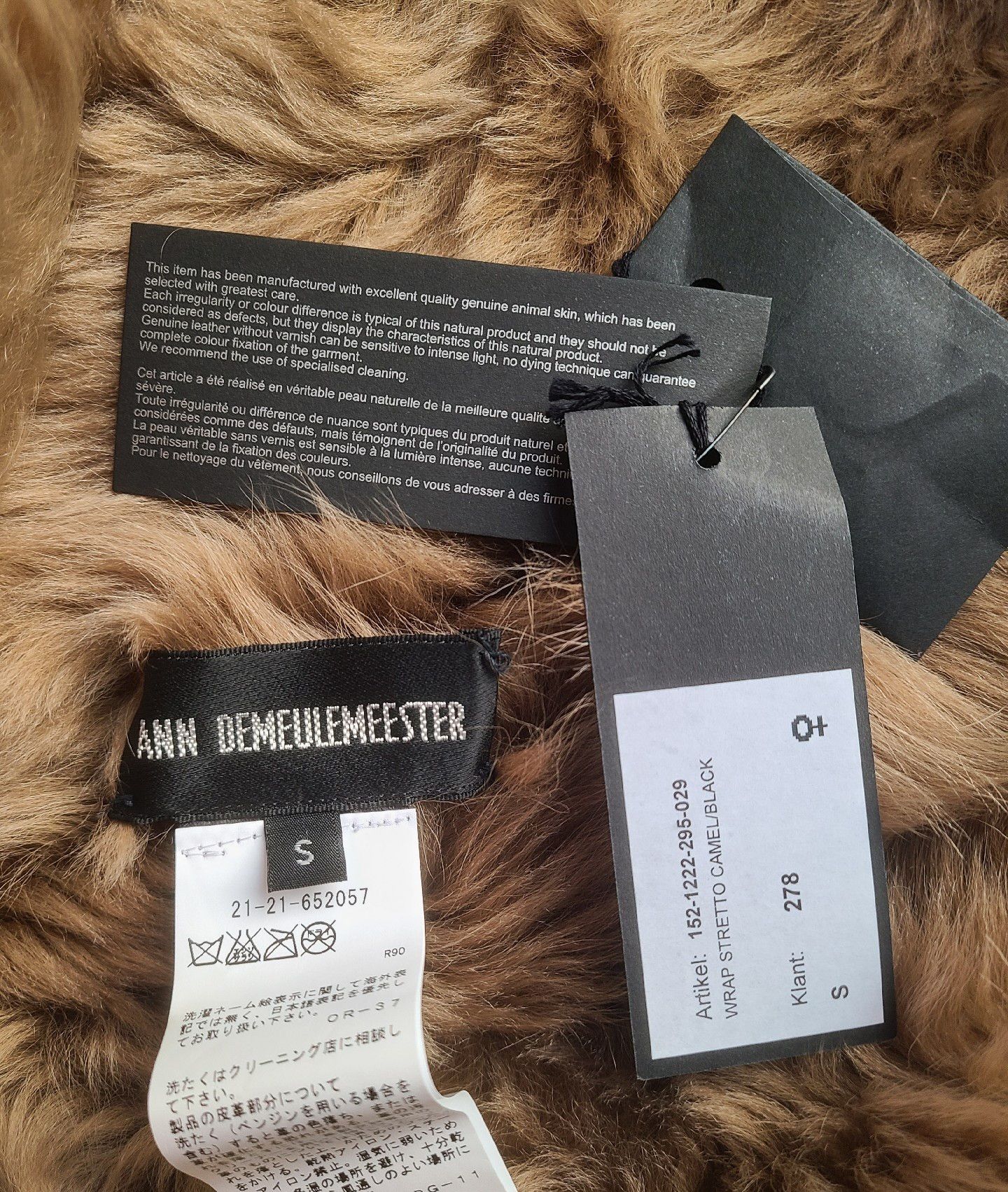 Ann Demeulemeester Ann Demeulemeester Fur coat jacket Size M / US 6-8 / IT 42-44 - 7 Thumbnail