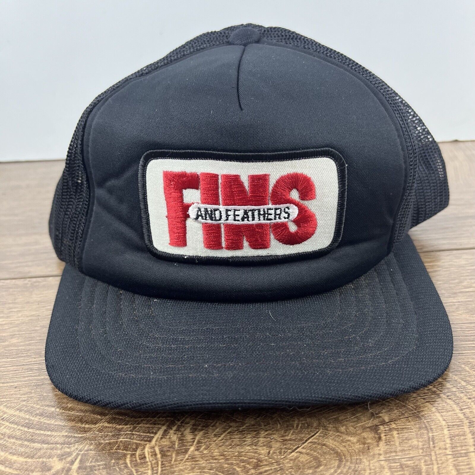Other Fins and Feathers Snapback Hat Black Adjustable Hat Black Ad Size ONE SIZE - 6 Thumbnail