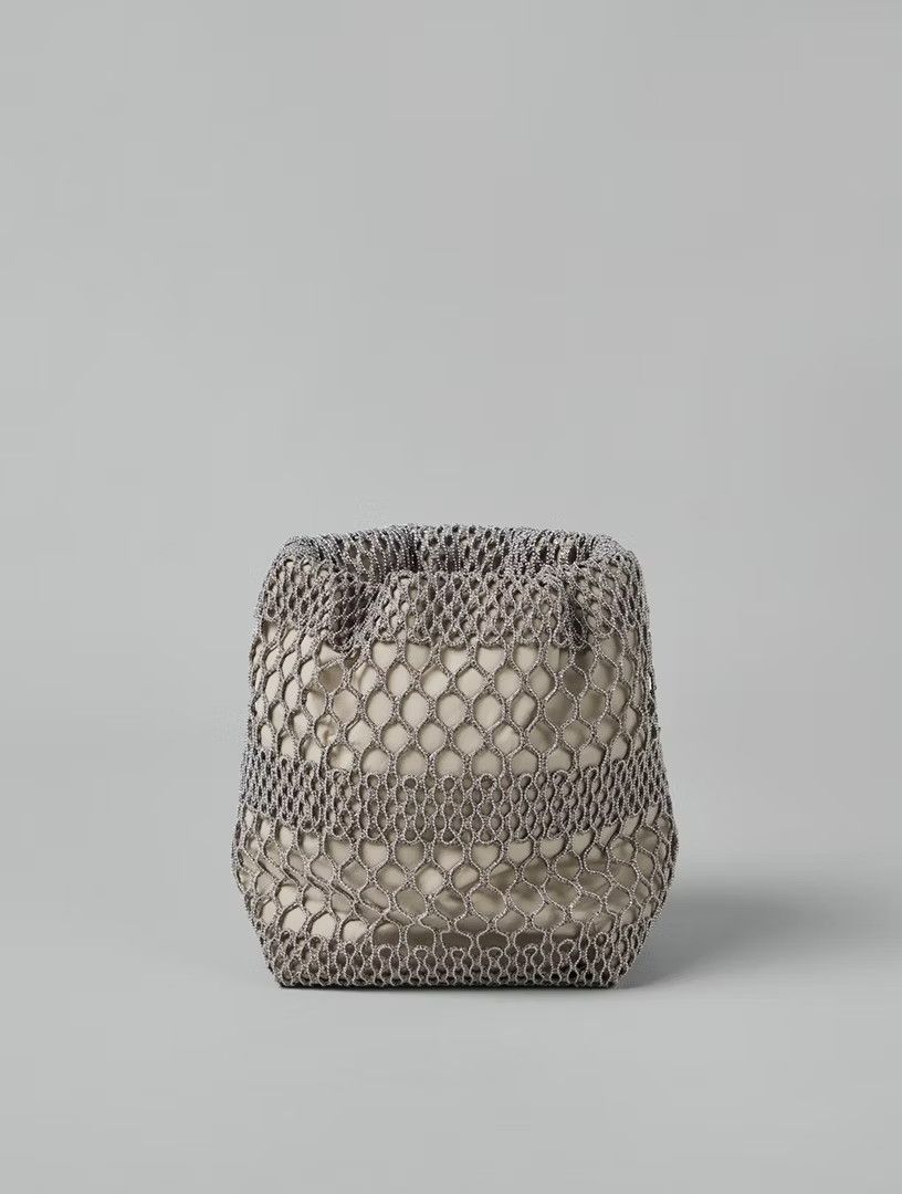 Brunello Cucinelli o1la1rc1a0425 Size: OS/Shoulder Strap Bag in Beige Size ONE SIZE - 1 Thumbnail