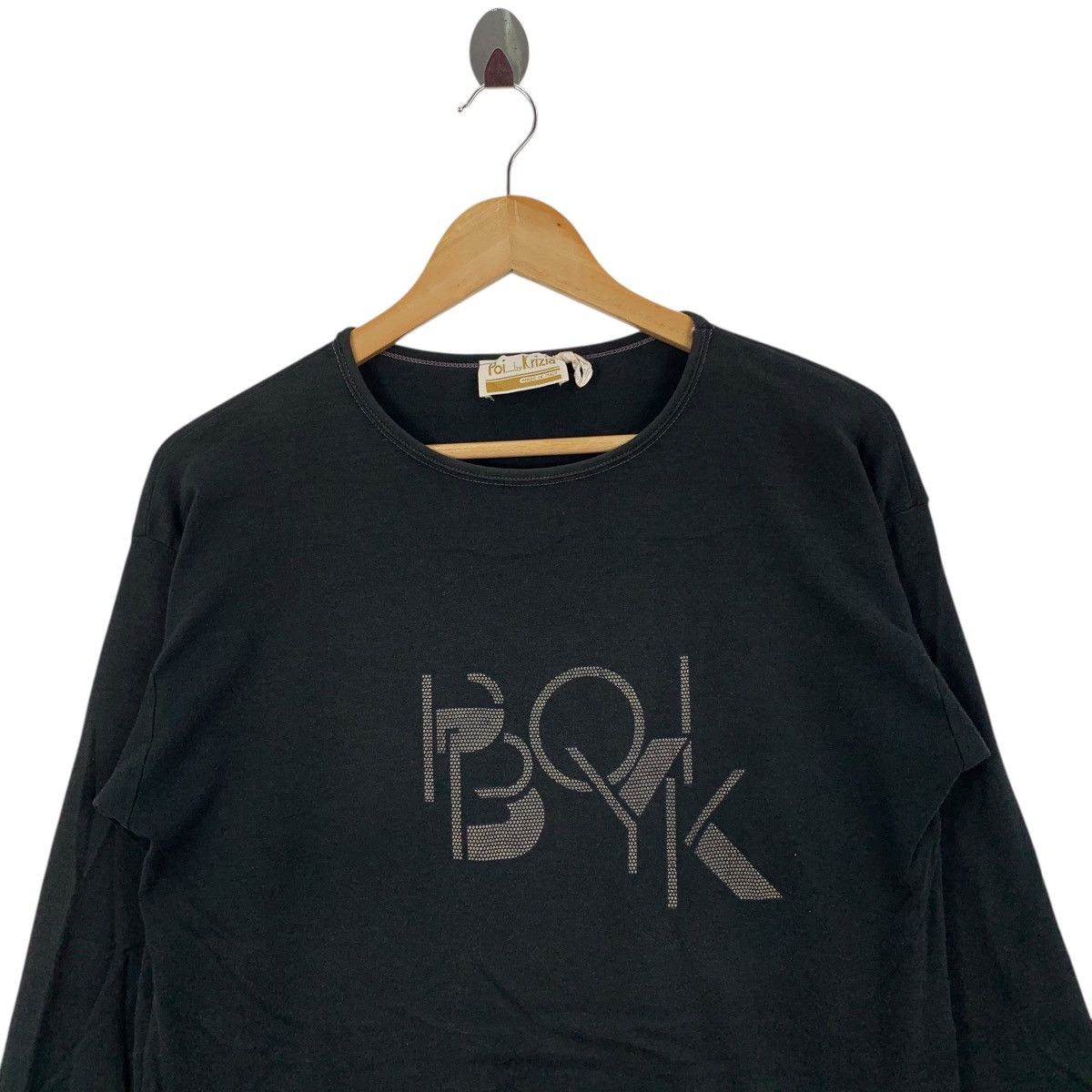 Vintage Vintage POI BY KRIZIA Front Font Italian Brand Tshirt Size M / US 6-8 / IT 42-44 - 3 Thumbnail
