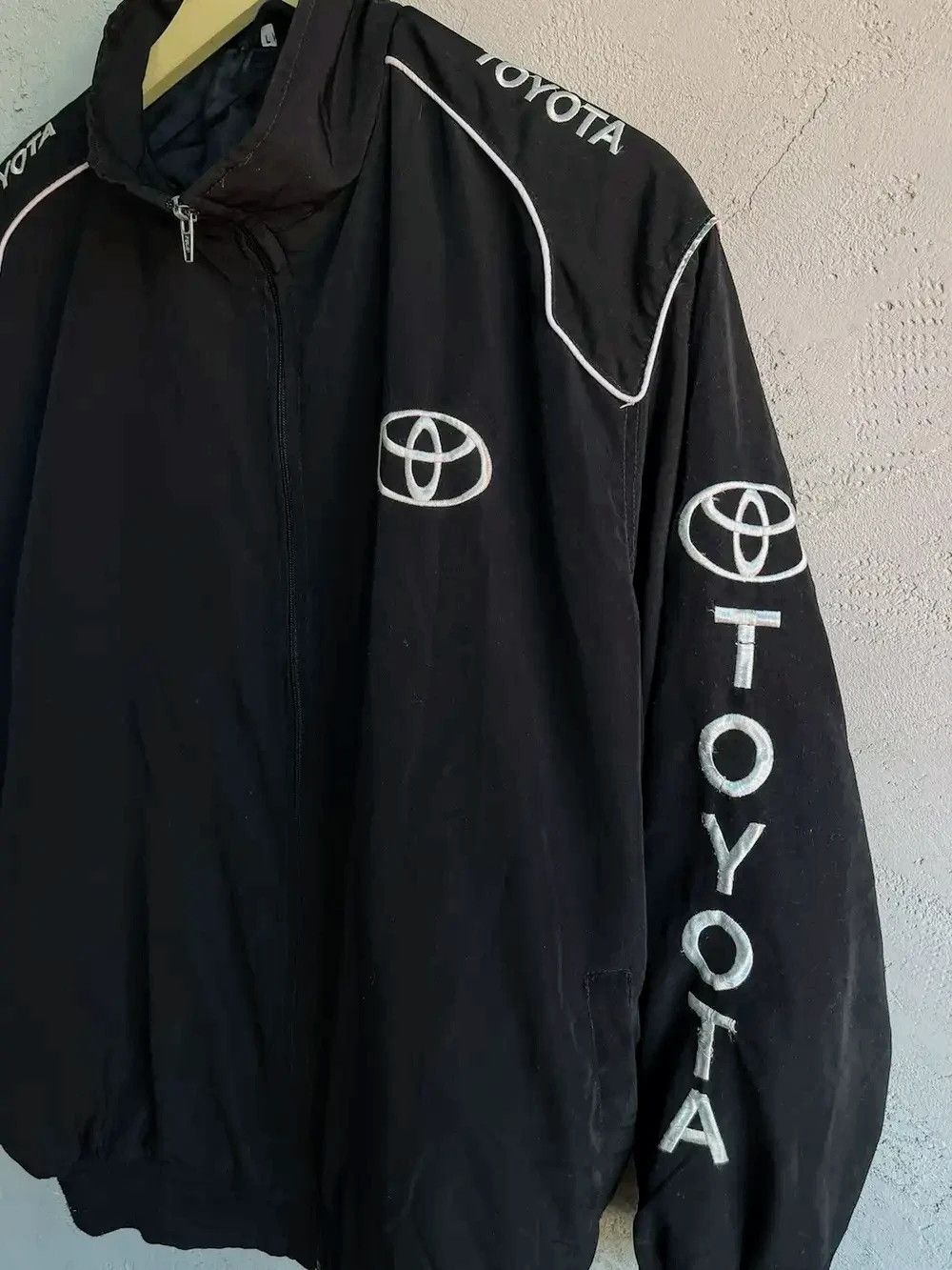 Vintage 🔥💸 Toyota Racing y2k Retro Bomber Jacket Vintage Streetwea Size US L / EU 52-54 / 3 - 5 Thumbnail