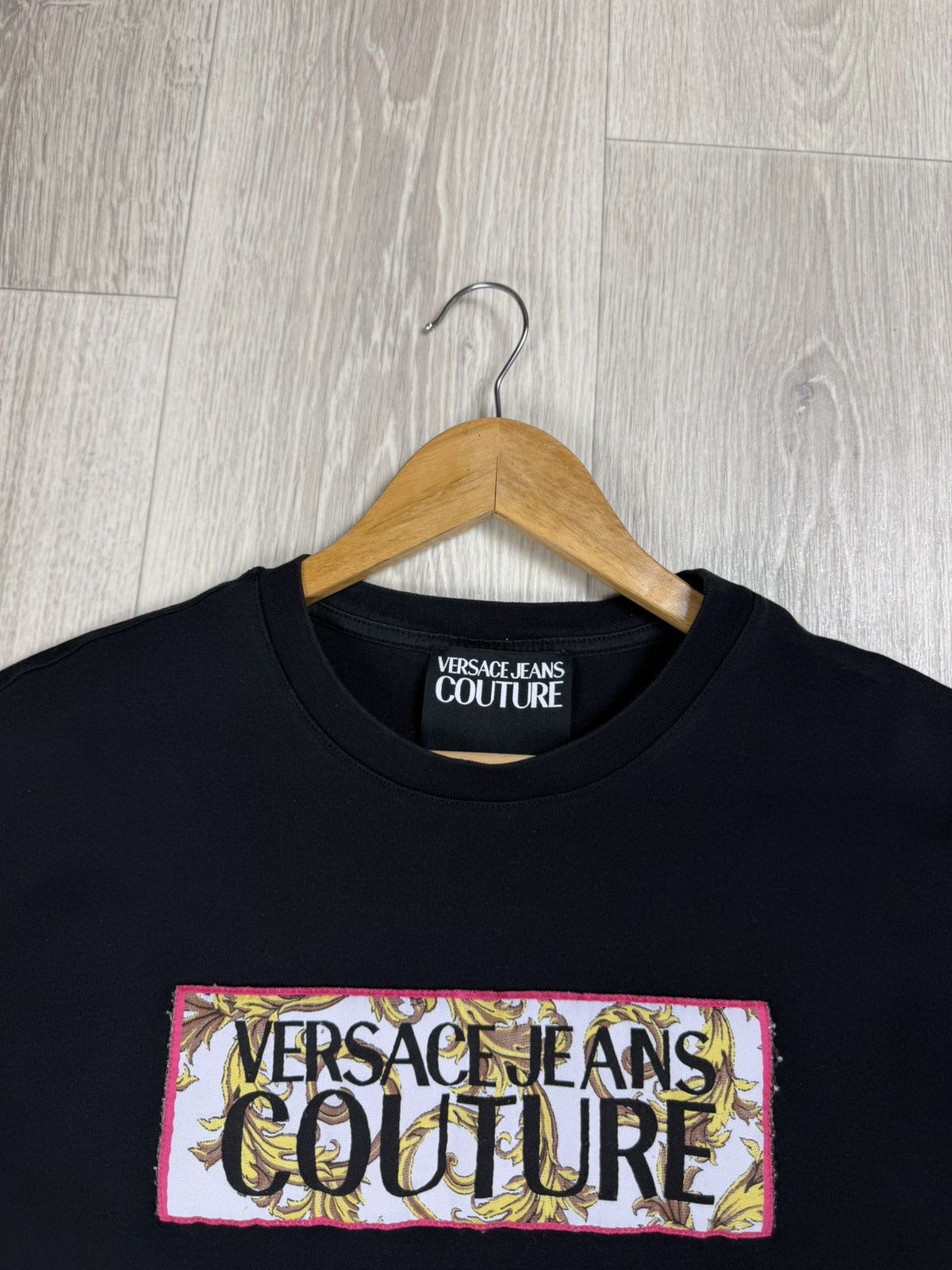 Versace Jeans Couture Versace Jeans Couture Big Logo Men's T-Shirt Size XL Size US XL / EU 56 / 4 - 4 Thumbnail