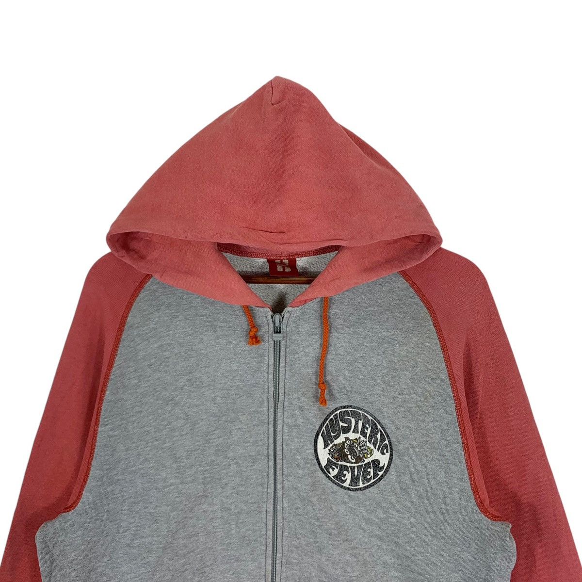 Hysteric Glamour VINTAGE HYSTERIC GLAMOUR PUNK DESIGN HOOD ZIPPER SWEATER Size US M / EU 48-50 / 2 - 4 Thumbnail