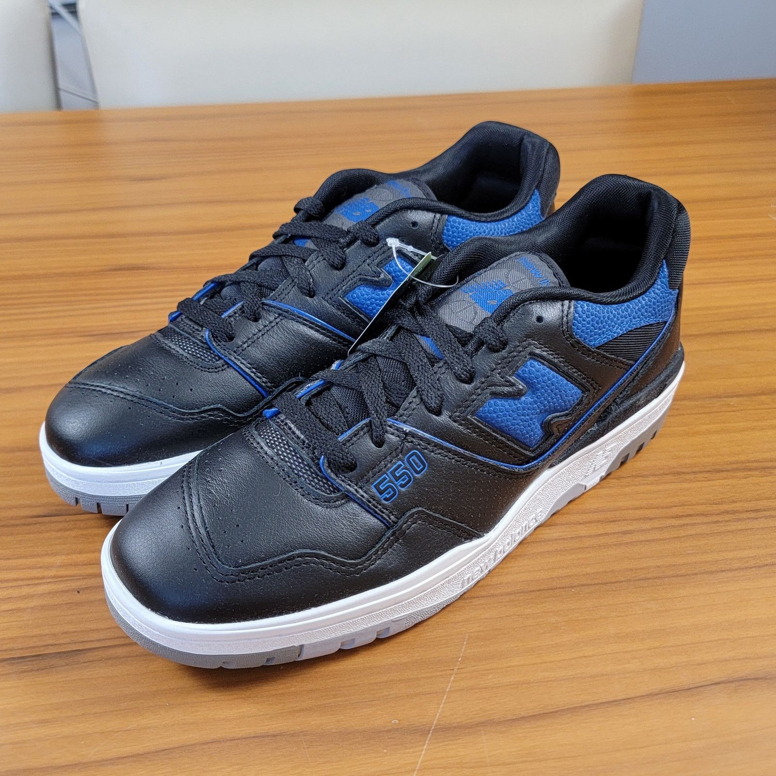 New Balance New Balance 550 'Black Blue Groove' Mens Sz 10 BB550PLB Size US 10 / EU 43 - 2 Thumbnail