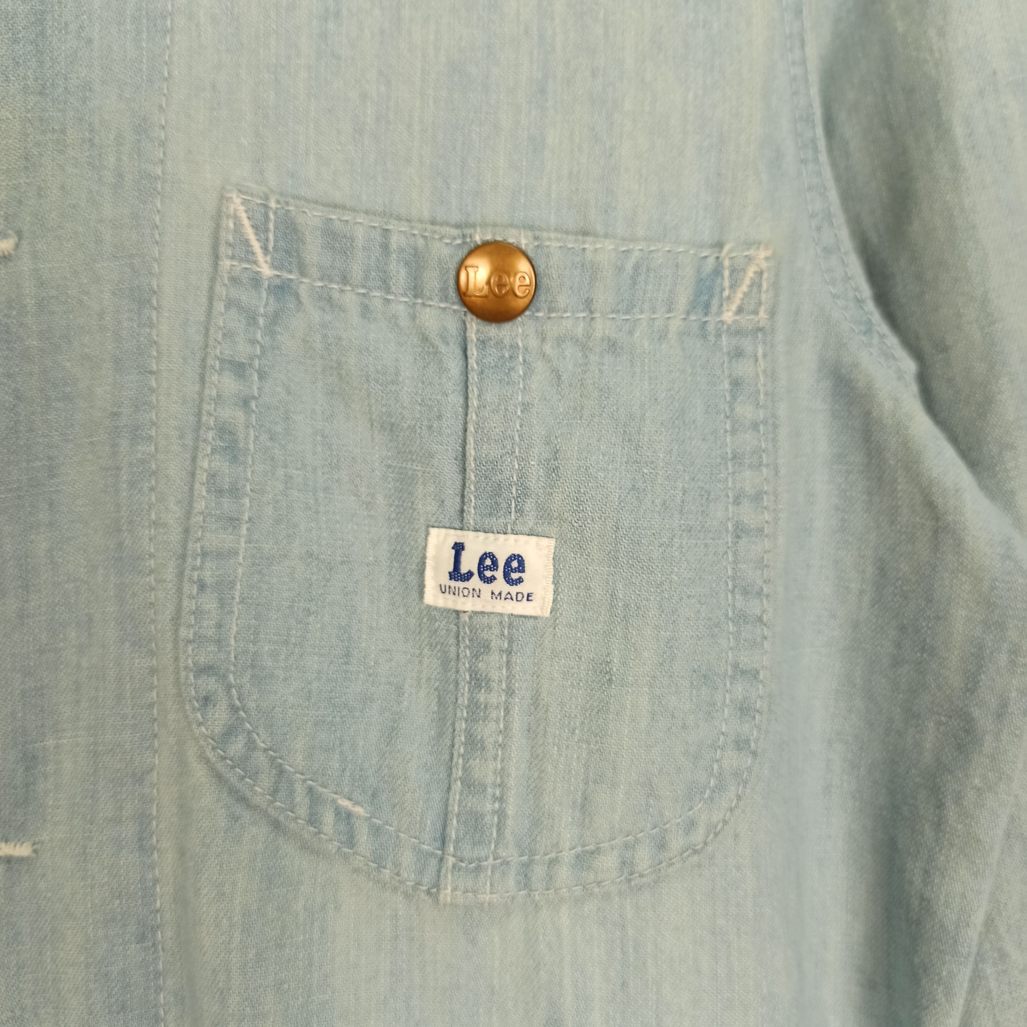 Lee VINTAGE LEE LEESURE WEAR LINEN BLEND COVERALL WORK JACKET Size US M / EU 48-50 / 2 - 5 Thumbnail