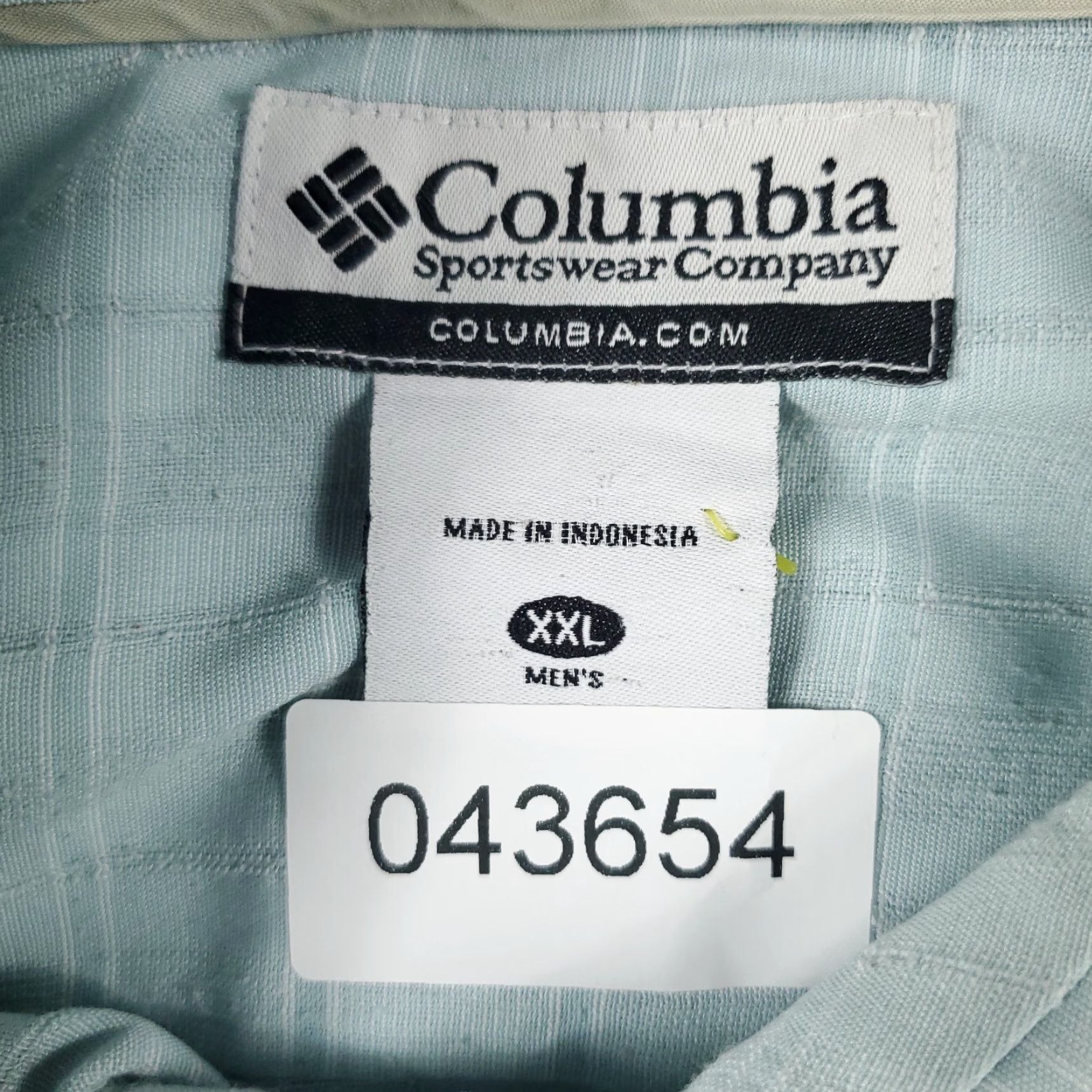 Vintage Columbia Shirt Mens 2XL Blue Plaid Button-Up Short Sleeve Casual Shirt Size US XXL / EU 58 / 5 - 6 Thumbnail