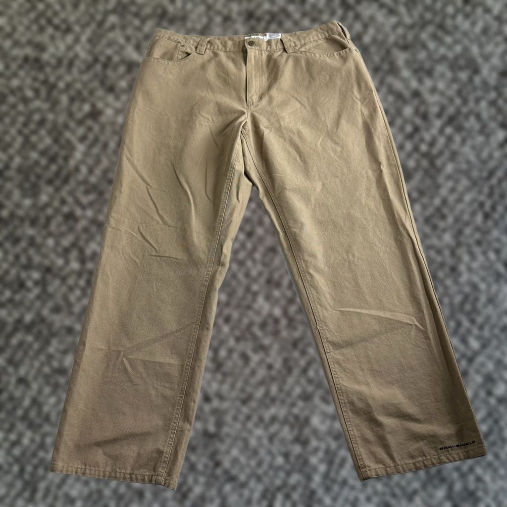 Vintage VINTAGE Columbia PHG Pants Men's 40 Brown Mid-Rise Straight Leg Hunting Performance Gear Size US 40 / EU 56 - 1 Thumbnail