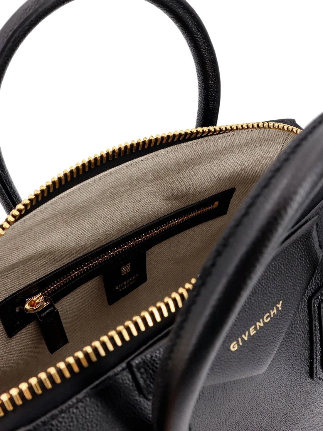 Givenchy GIVENCHY Antigona Small Black Grained Leather Bag N&A Size ONE SIZE - 4 Thumbnail