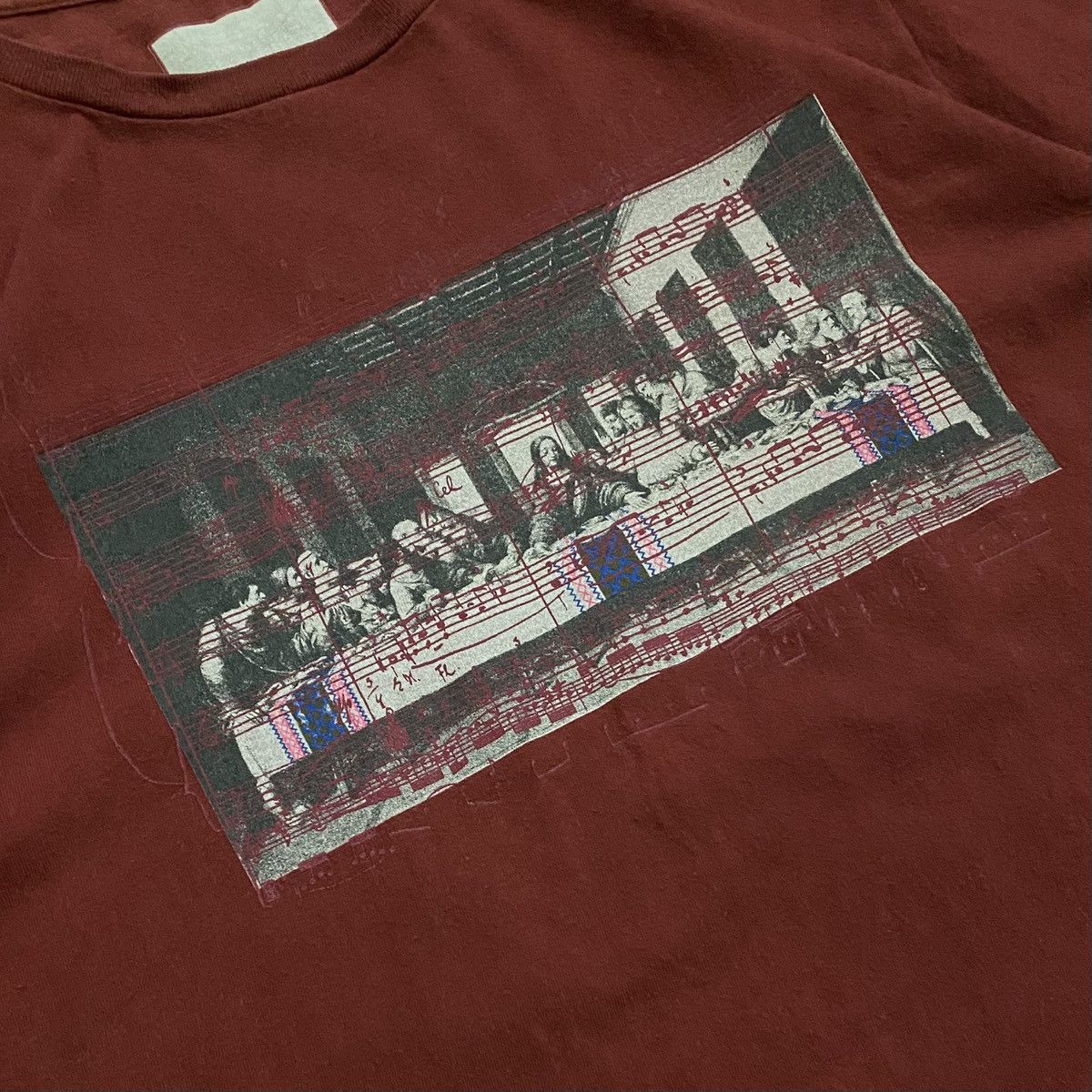 Japanese Brand × WHIZ LIMITED Whiz Limited Jesus Last Supper T-Shirt Size US L / EU 52-54 / 3 - 5 Thumbnail