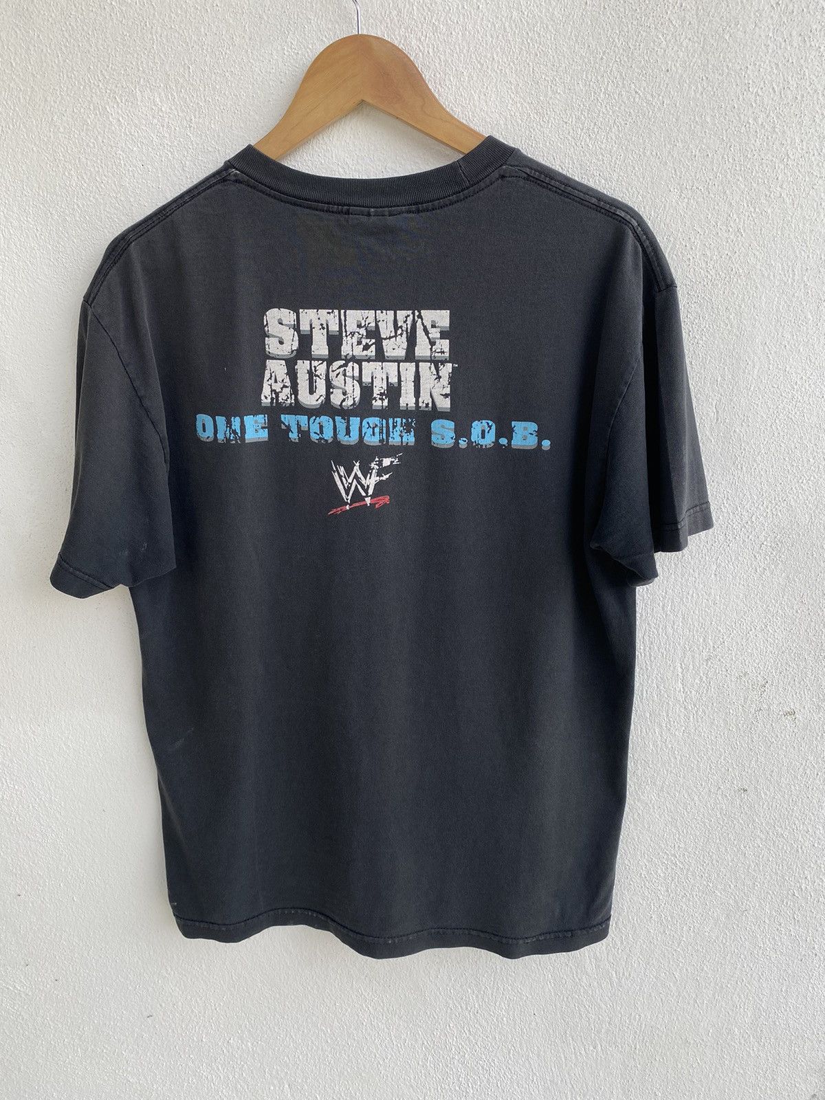 Vintage Vintage stone cold steve austin wrestling shirt Size US L / EU 52-54 / 3 - 11 Thumbnail