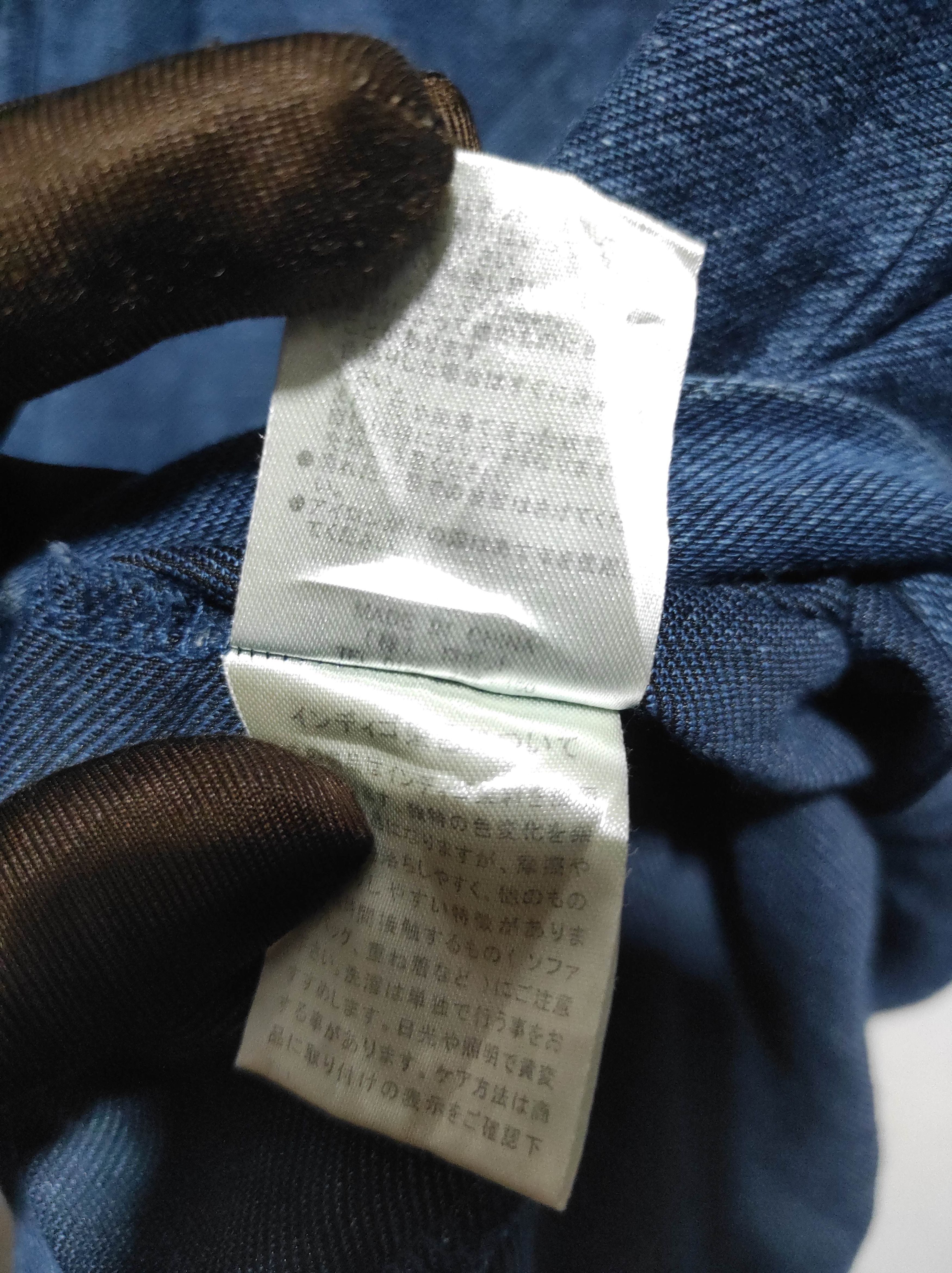 If Six Was Nine Confirm Denim Double Zip Fur Hoodie LGB IfSixWasNine style Size US M / EU 48-50 / 2 - 13 Thumbnail