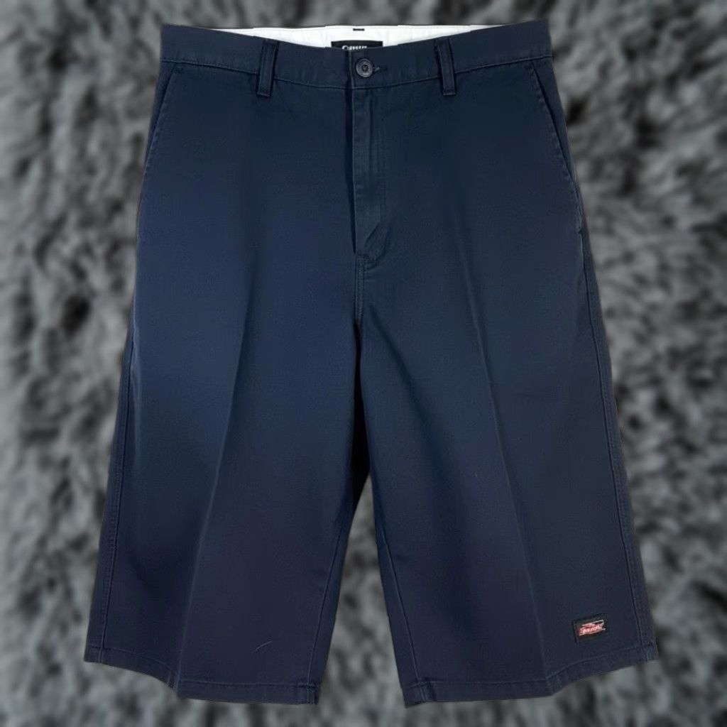 Dickies Dickies Shorts Mens 36 Black Chino Flat Front Workwear Pockets 11 Inseam Casual Size US 36 / EU 52 - 1 Thumbnail