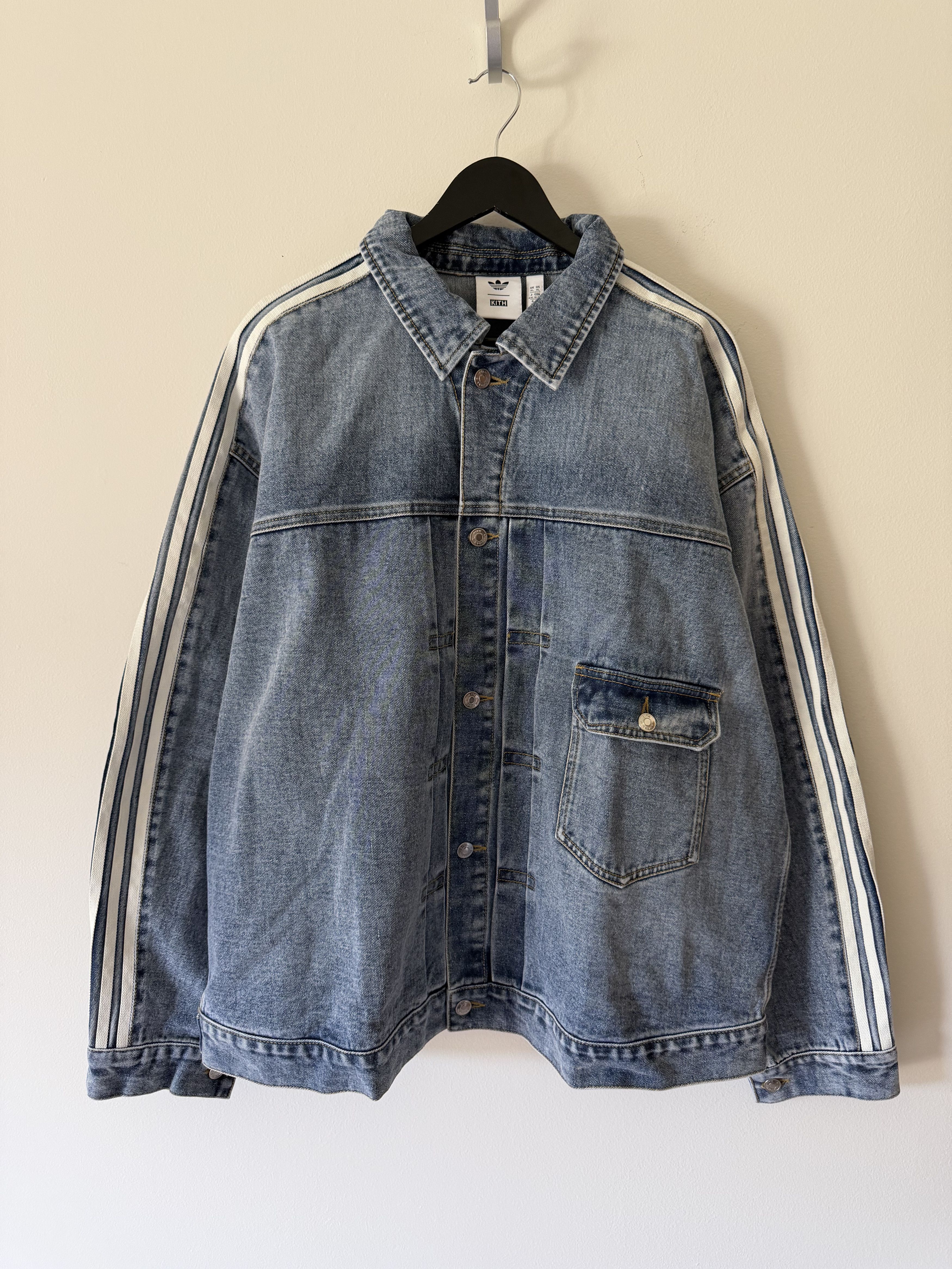 Kith Kith x new manual collab denim jacket | Grailed