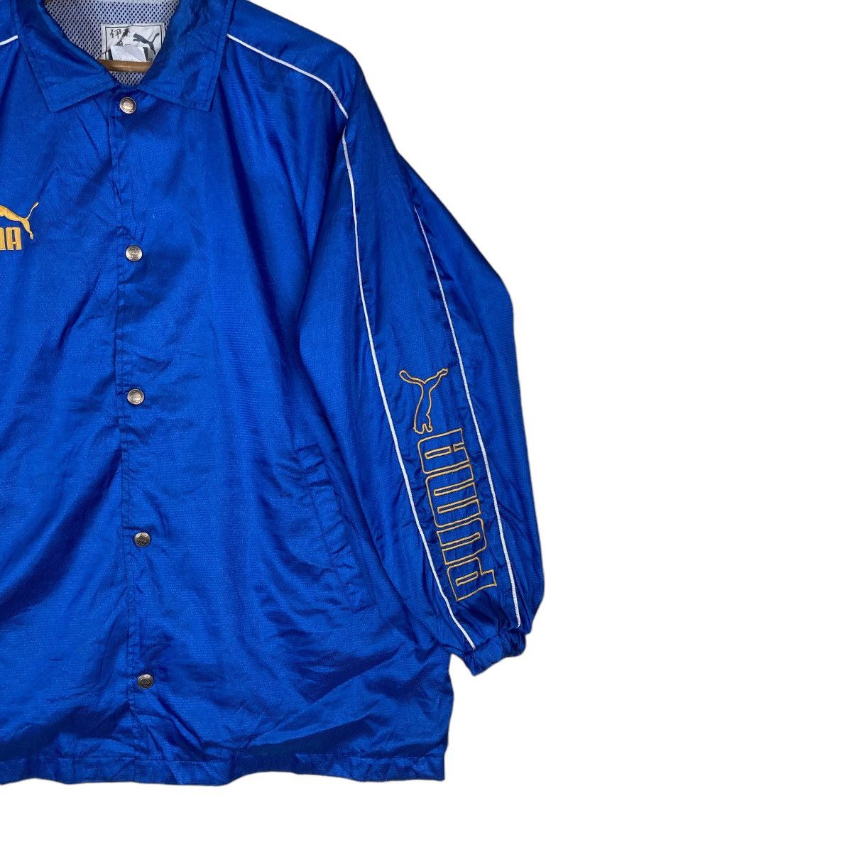 Puma Vintage Puma Mini Logo Snap Button Jacket Size US M / EU 48-50 / 2 - 5 Thumbnail
