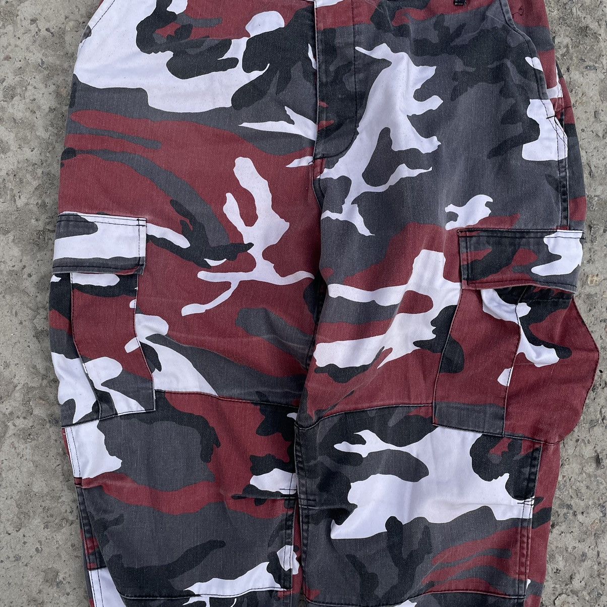 Mki Miyuki Zoku × Vintage Vintage Japanese Style Cropped Pants MKI Miyuki Zolo Camo Size US 34 / EU 50 - 5 Thumbnail