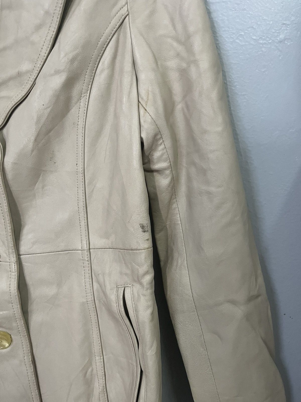 Japanese Brand Leather jacket Size S / US 4 / IT 40 - 2 Thumbnail
