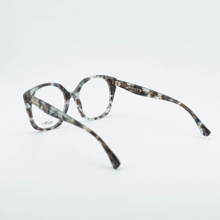 Max Mara Max Mara MM5082 055 Eyeglasses Havana 53mm Square Frame Size ONE SIZE - 2 Thumbnail