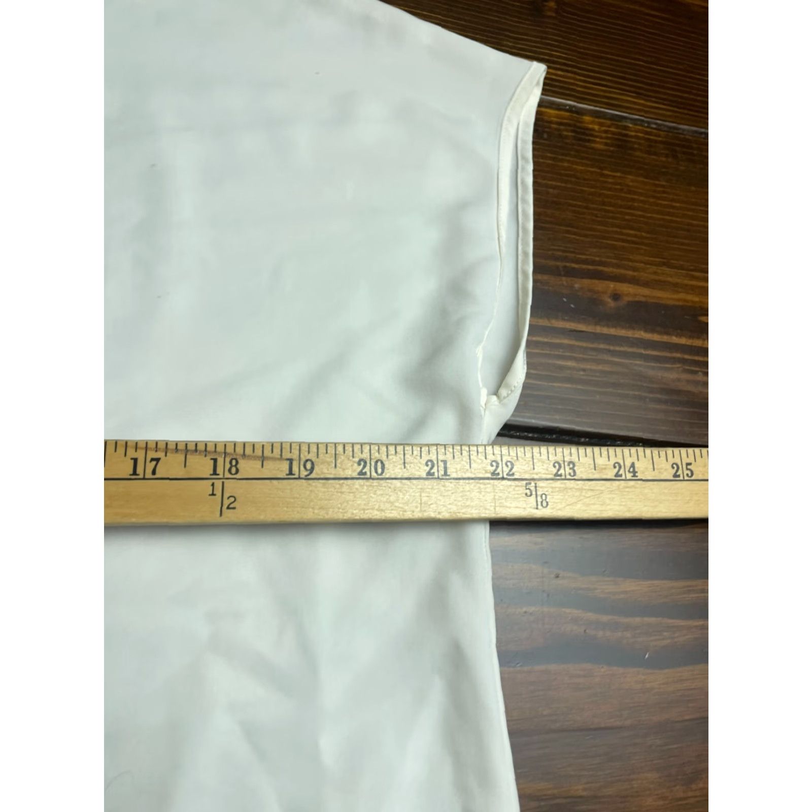 Vintage Vicki Wayne Shirt Womens 16 Cream Cropped T-Shirt Size XXL / US 16-18 / IT 52-54 - 3 Thumbnail