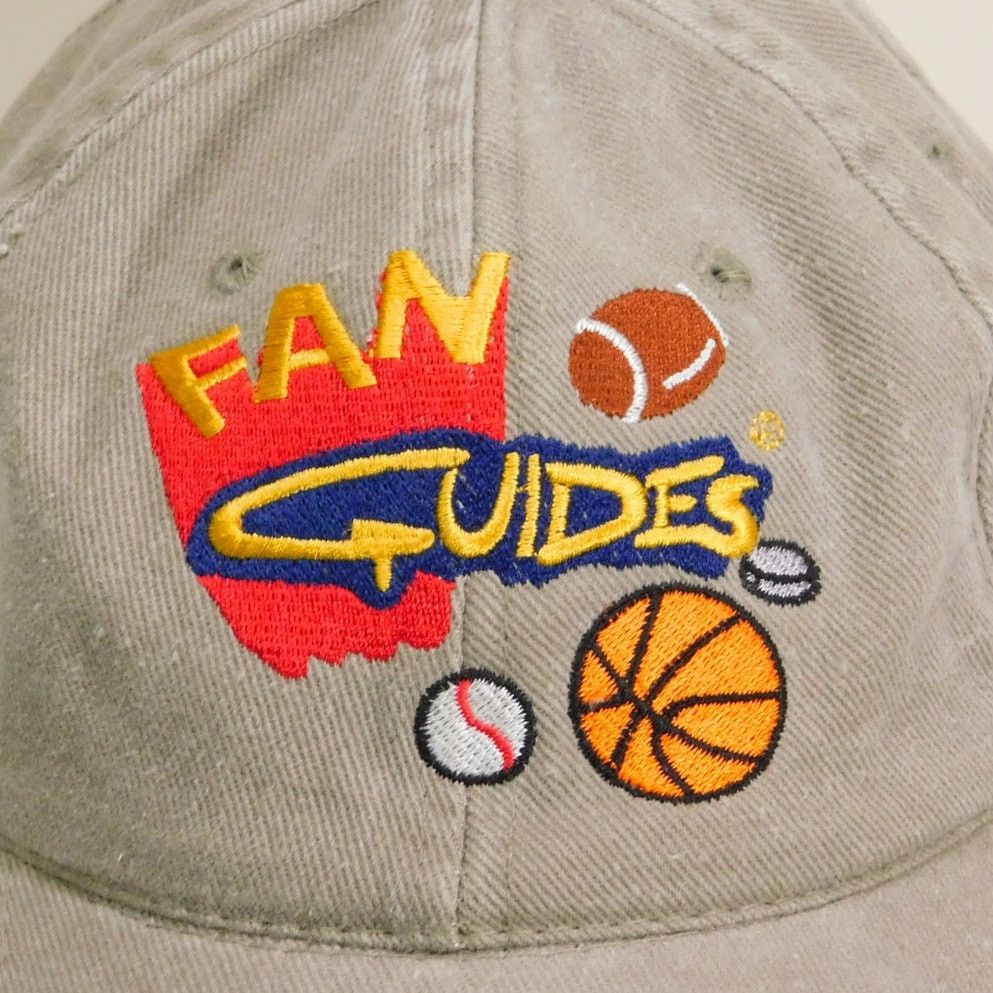 Otto 90s Fan Guides Magazine Strapback Hat Cap Tan Embroidered Size ONE SIZE - 2 Thumbnail