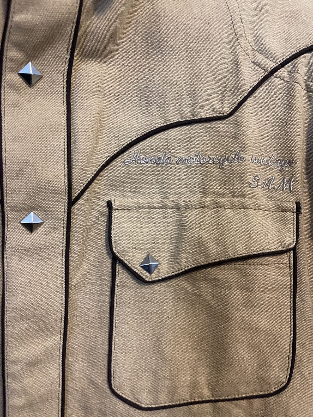Honda × Vintage Honda biege motor western padded jacket Size US M / EU 48-50 / 2 - 3 Thumbnail