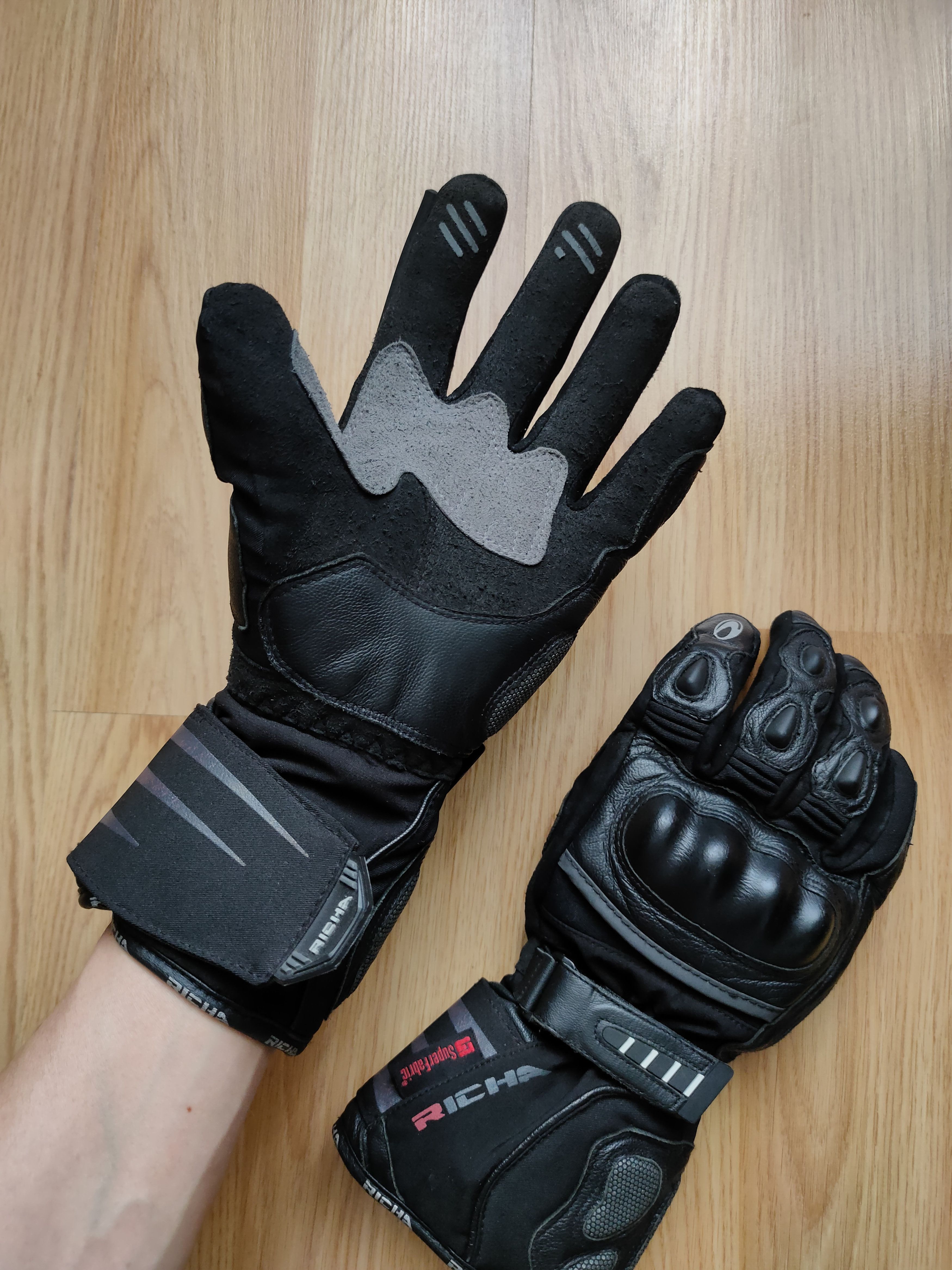 Alpinestars Richa S motorcycle gloves leather motorcycle gloves richa Size ONE SIZE - 3 Thumbnail