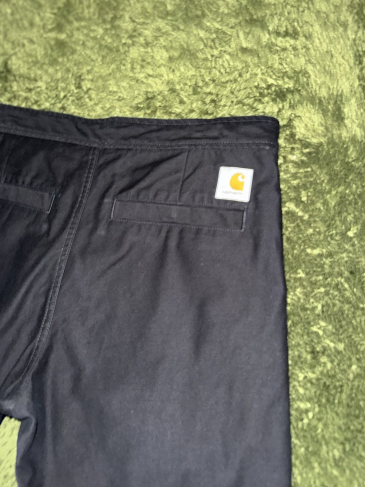 Carhartt Wip [M] Carhartt WIP Marshall Cotton Jogger Pants Black Size US 34 / EU 50 - 11 Thumbnail