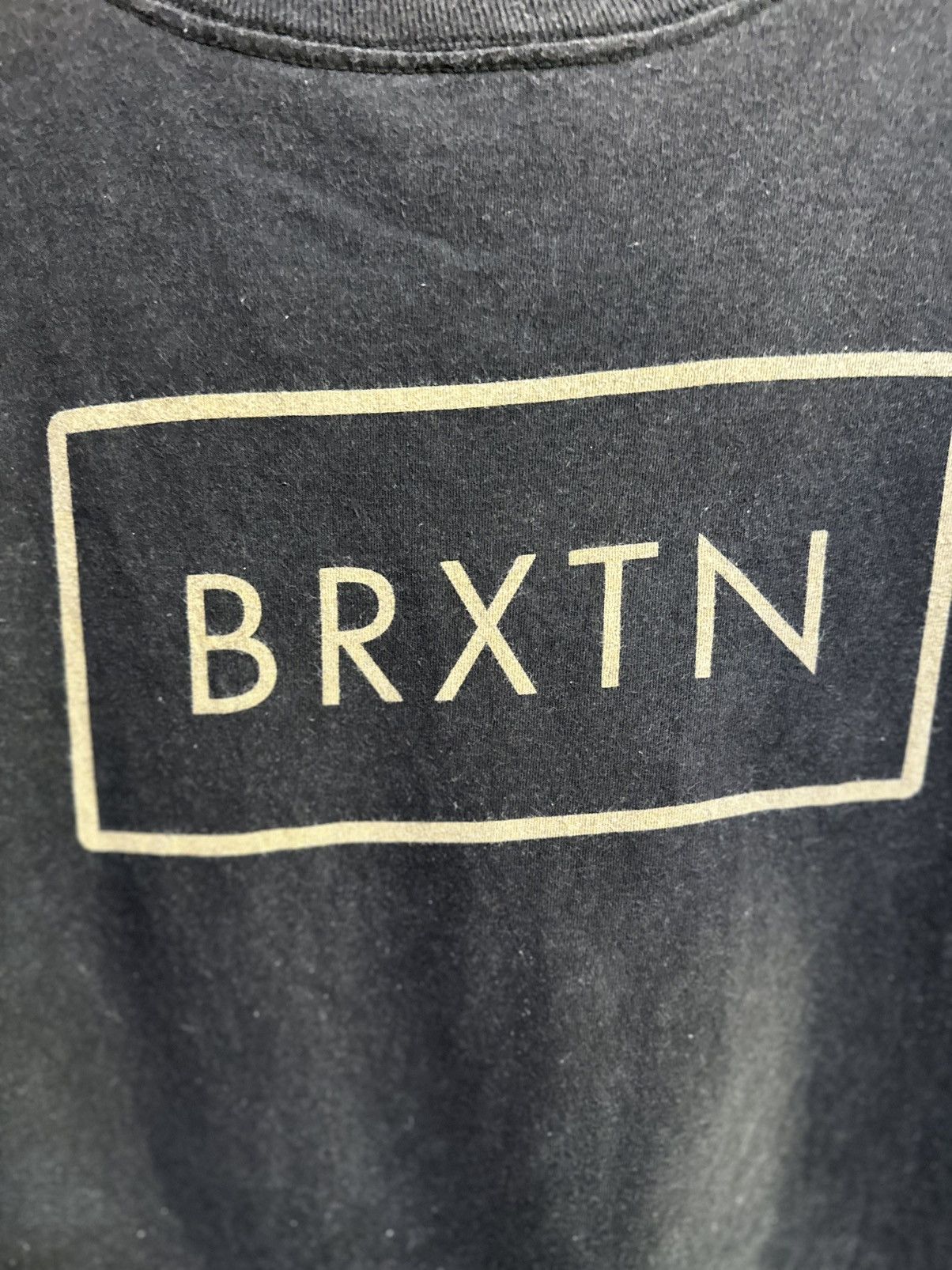 Brixton Thrashed Vintage Brixton Skateboard Box Logo Faded Tee Size US L / EU 52-54 / 3 - 9 Thumbnail