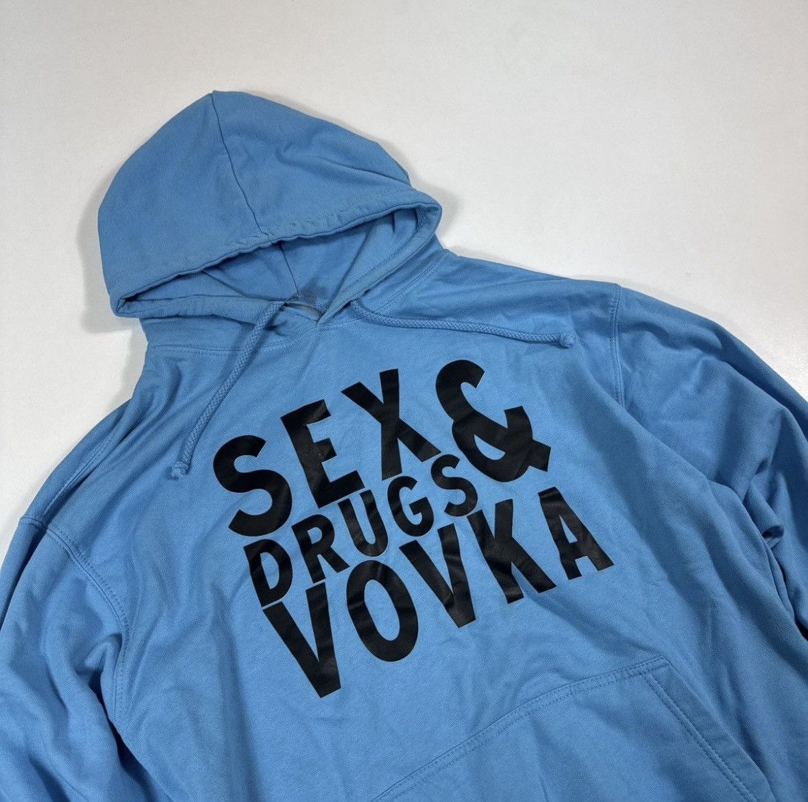 Other vintage 90s humor hoodie sex drugs vodka Size US L / EU 52-54 / 3 - 2 Thumbnail