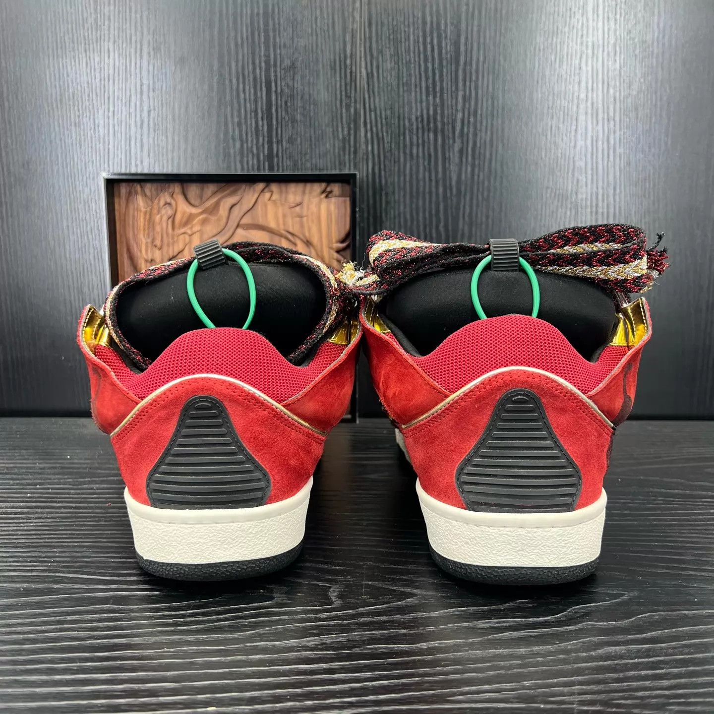 Lanvin Lanvin Black & Red Size 45 Like New Size US 12 / EU 45 - 7 Thumbnail